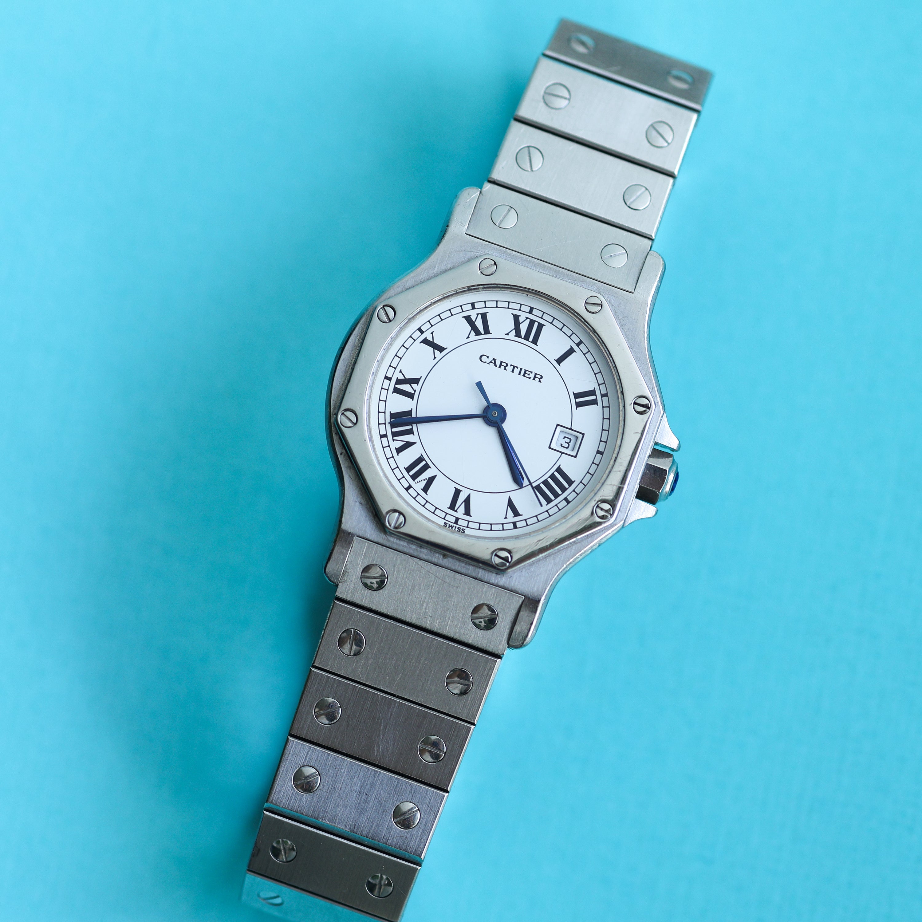 Cartier Santos Octagon Ref. 2965 Unisex