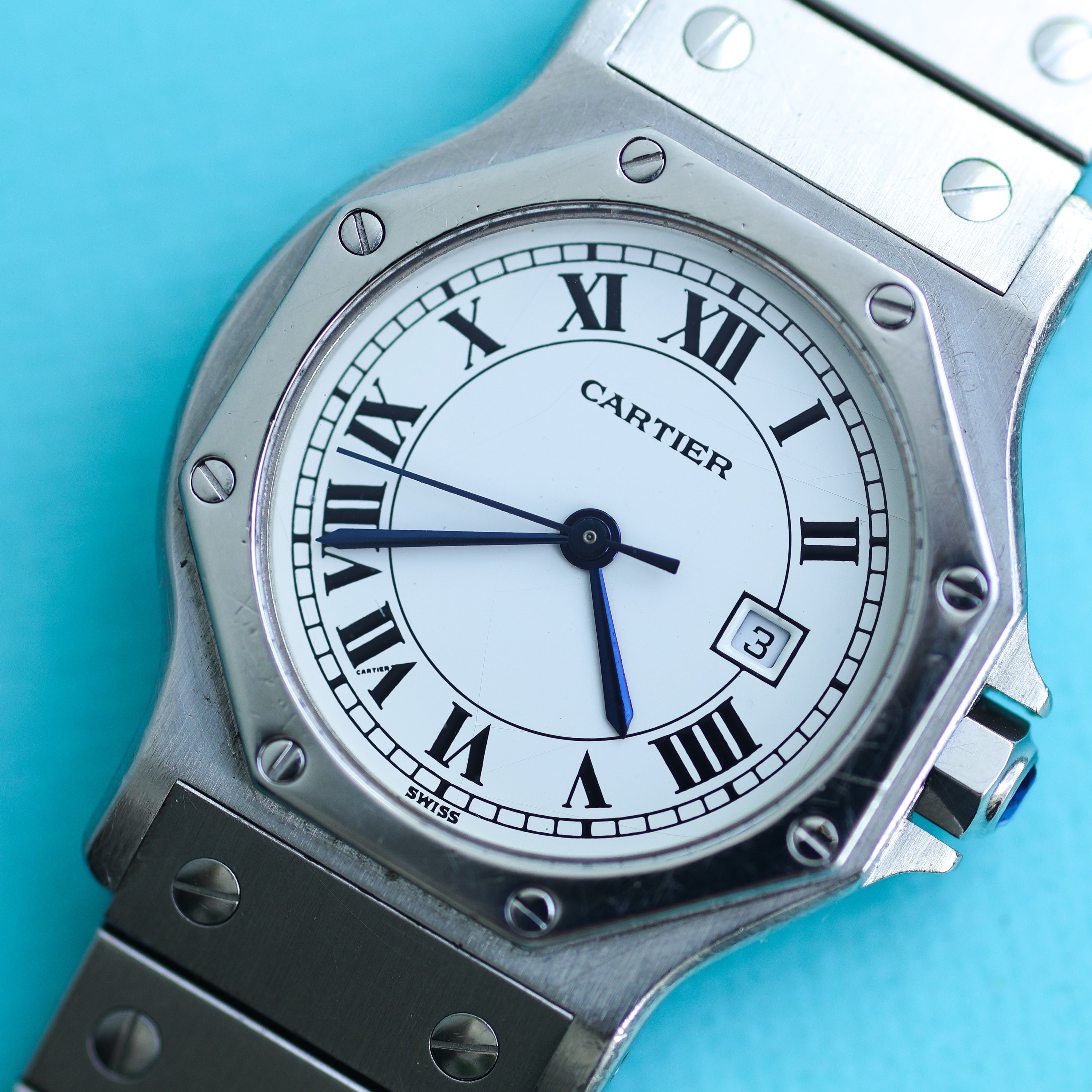 Cartier Santos Octagon Ref. 2965 Unisex