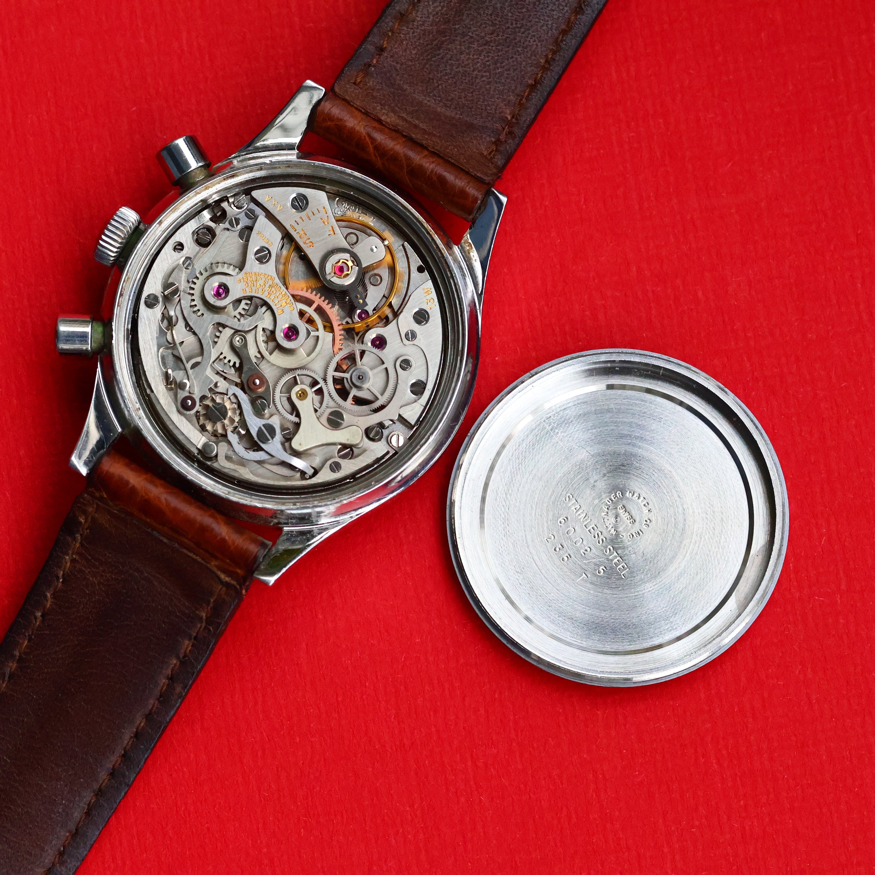 Wittnauer Professional Chronograph Steel Valjoux 72