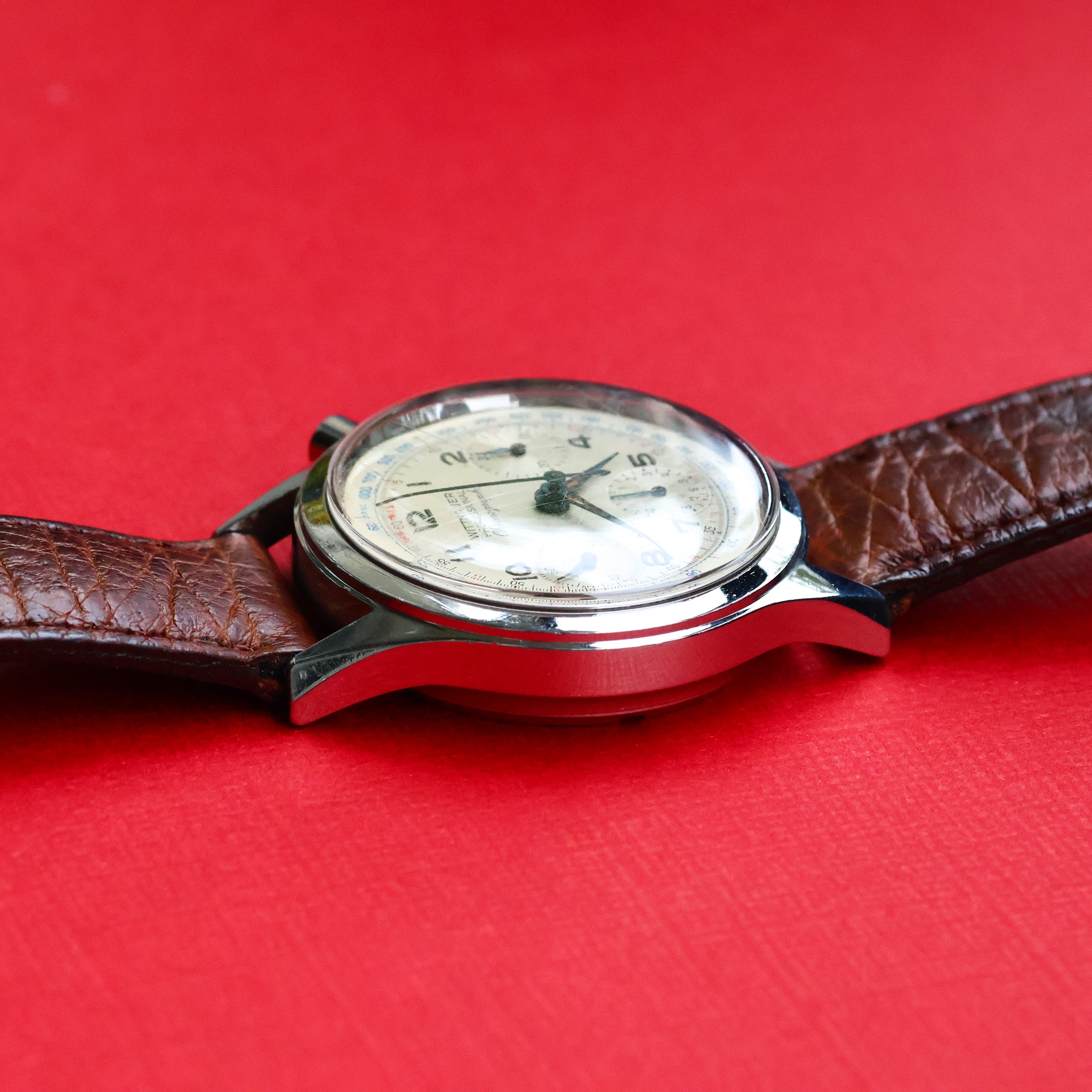 Wittnauer Professional Chronograph Steel Valjoux 72