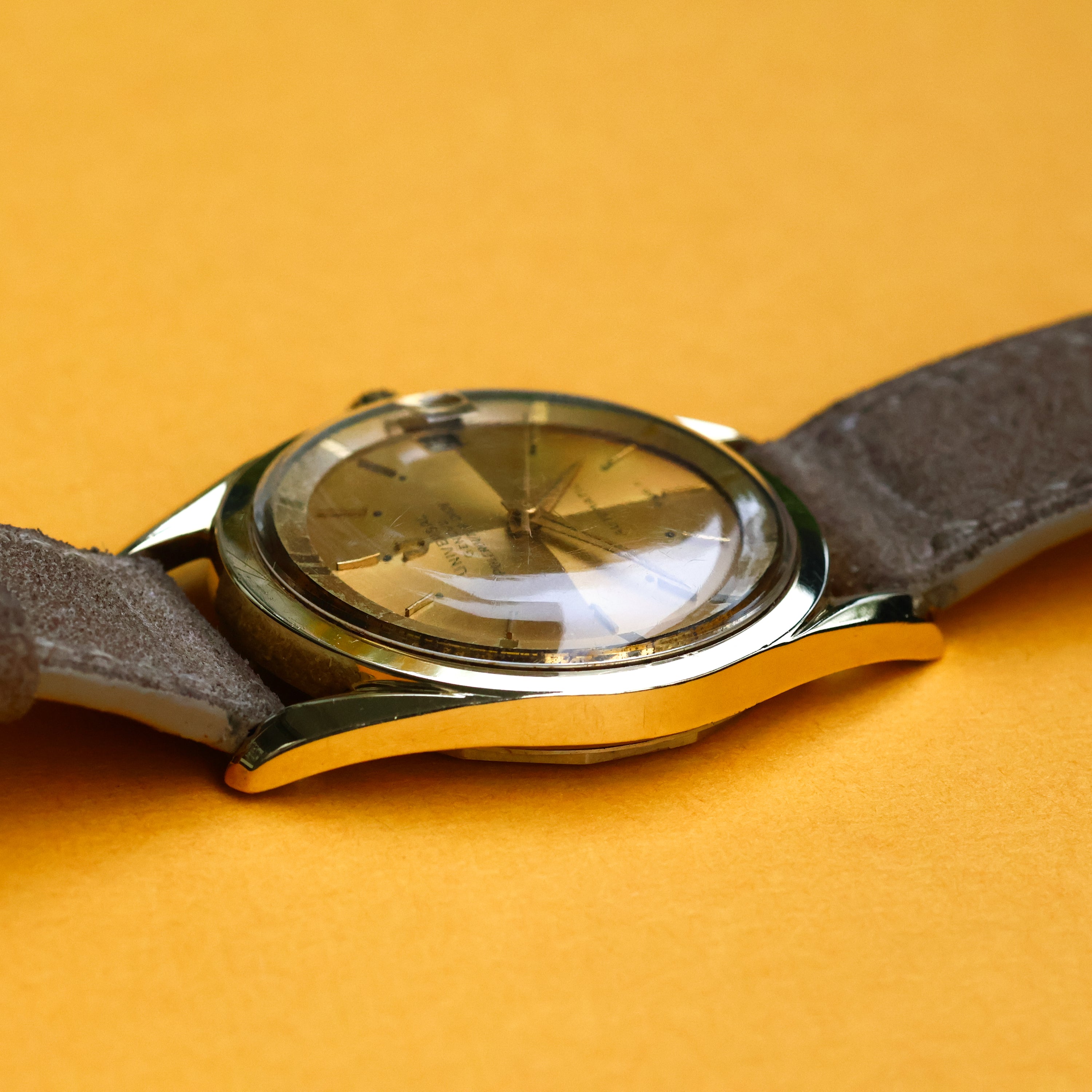 Universal Geneve Polerouter Ref. 204605/7 Gold Plated