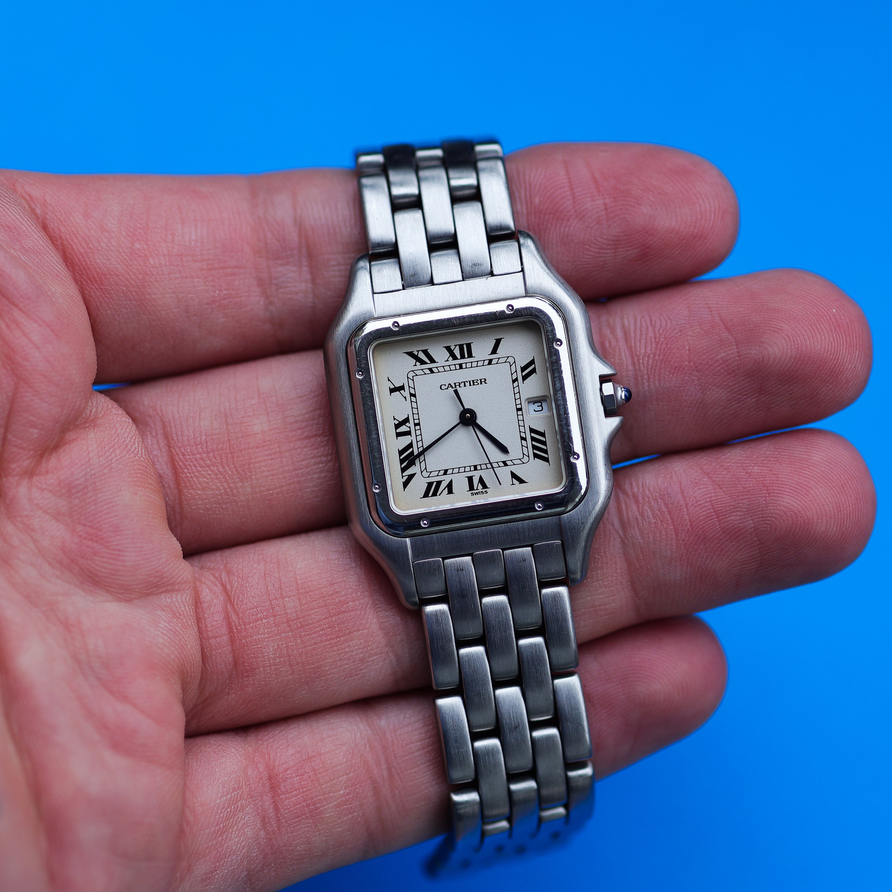 Cartier Panthere Ref. 1300 Jumbo in Steel