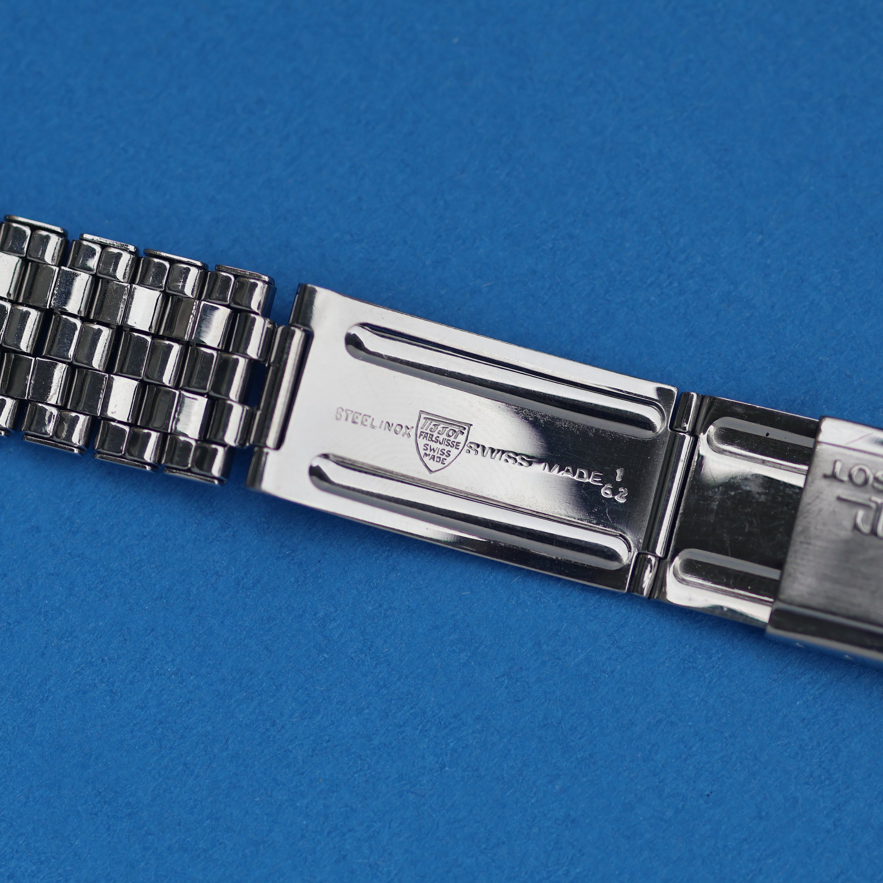 Tissot Seastar Vertical Brush Dial 1960s Gay Frères Bracelet