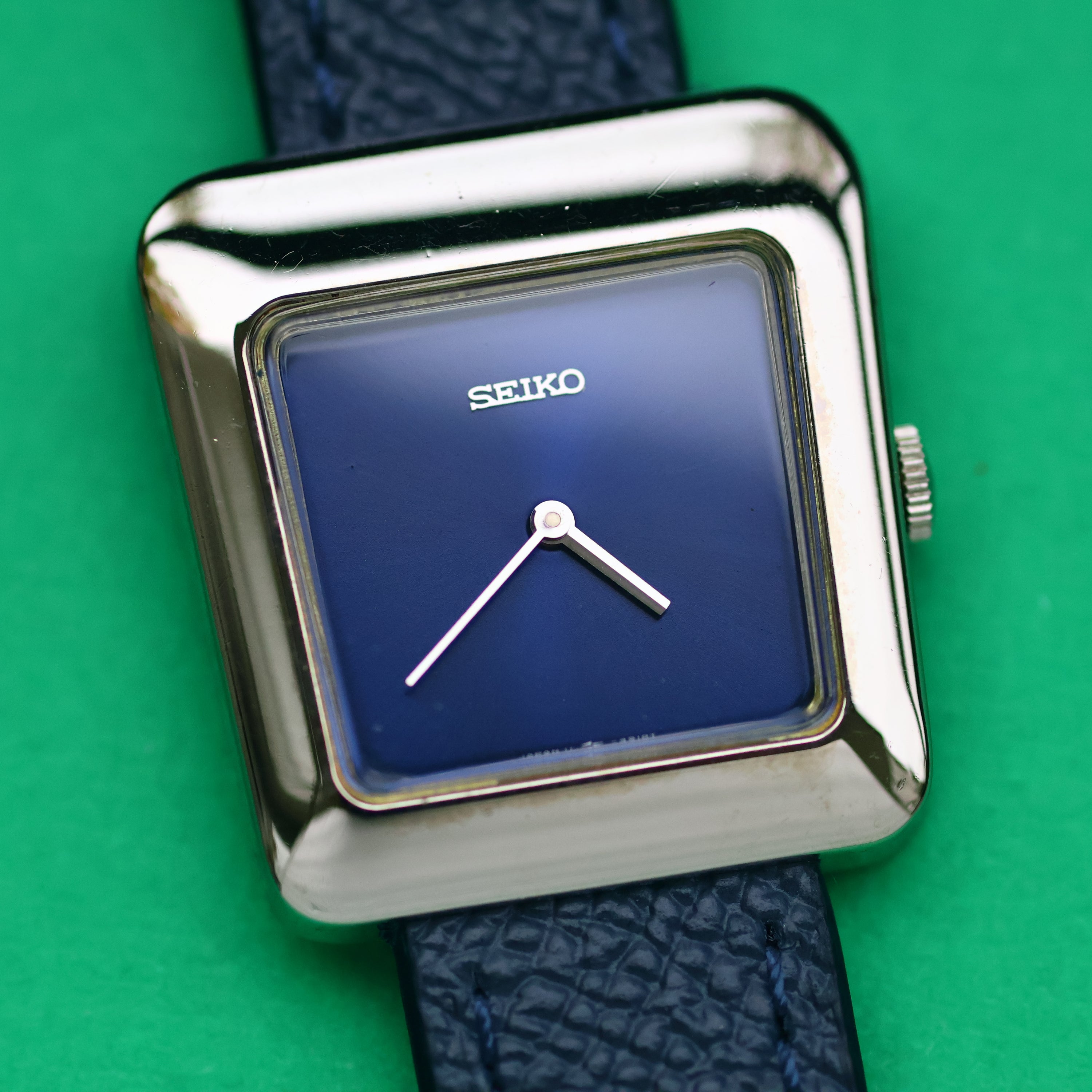 Seiko Trapezoid Ref. 11-4250 Steel Blue Dial