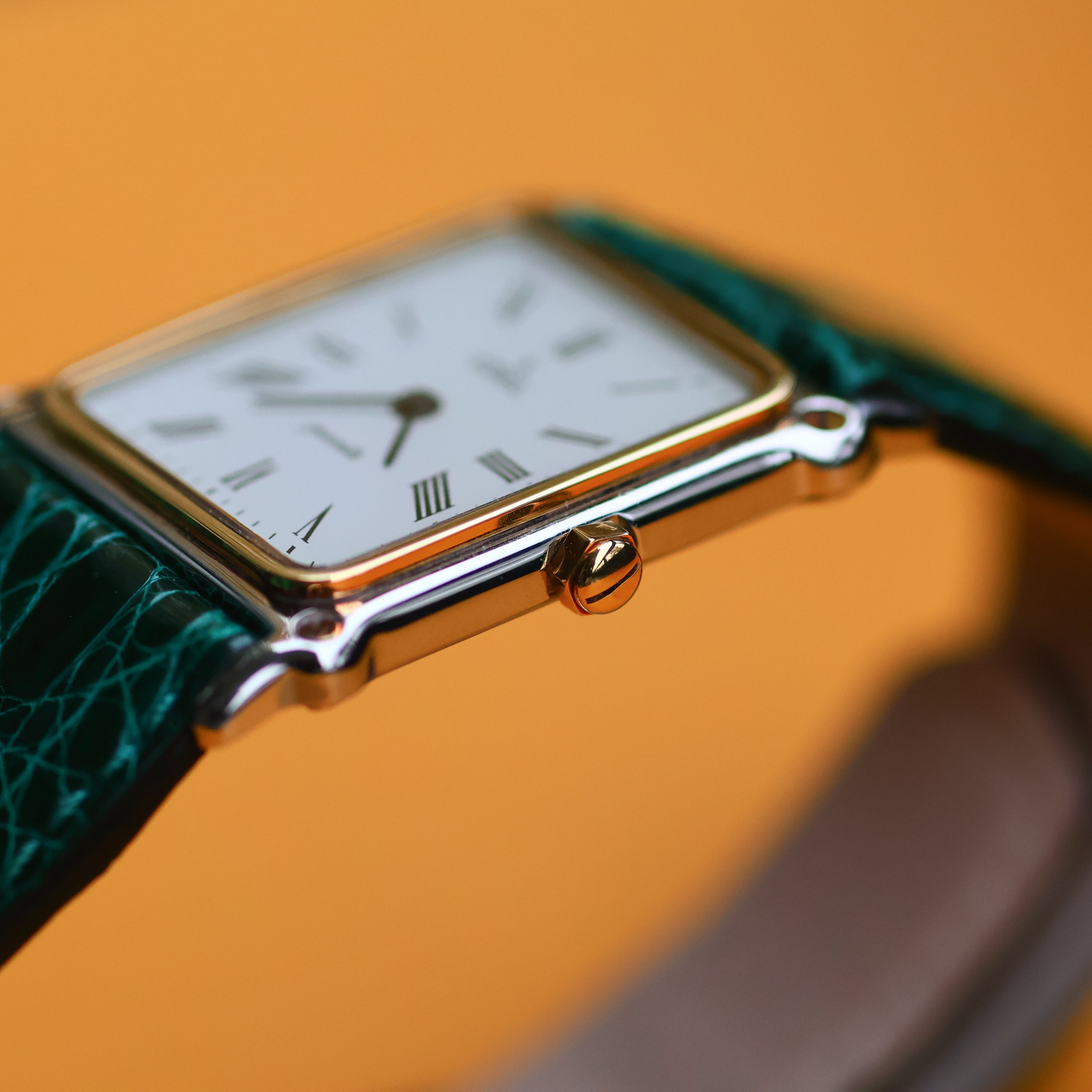 Ebel Tank Ref. 181902 White Roman Dial