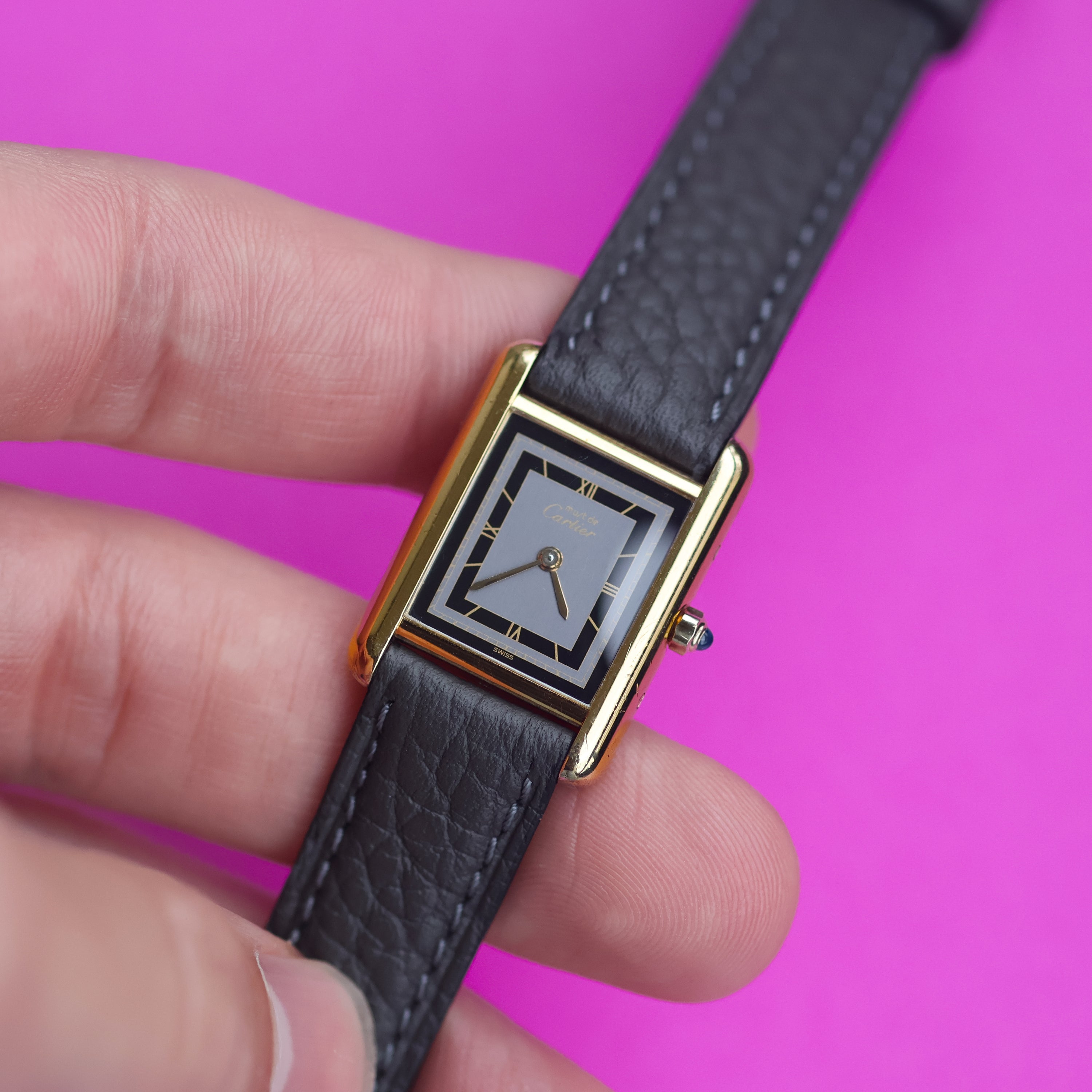 Cartier Tank Must Ref. 3-66001 'Art Deco' Small