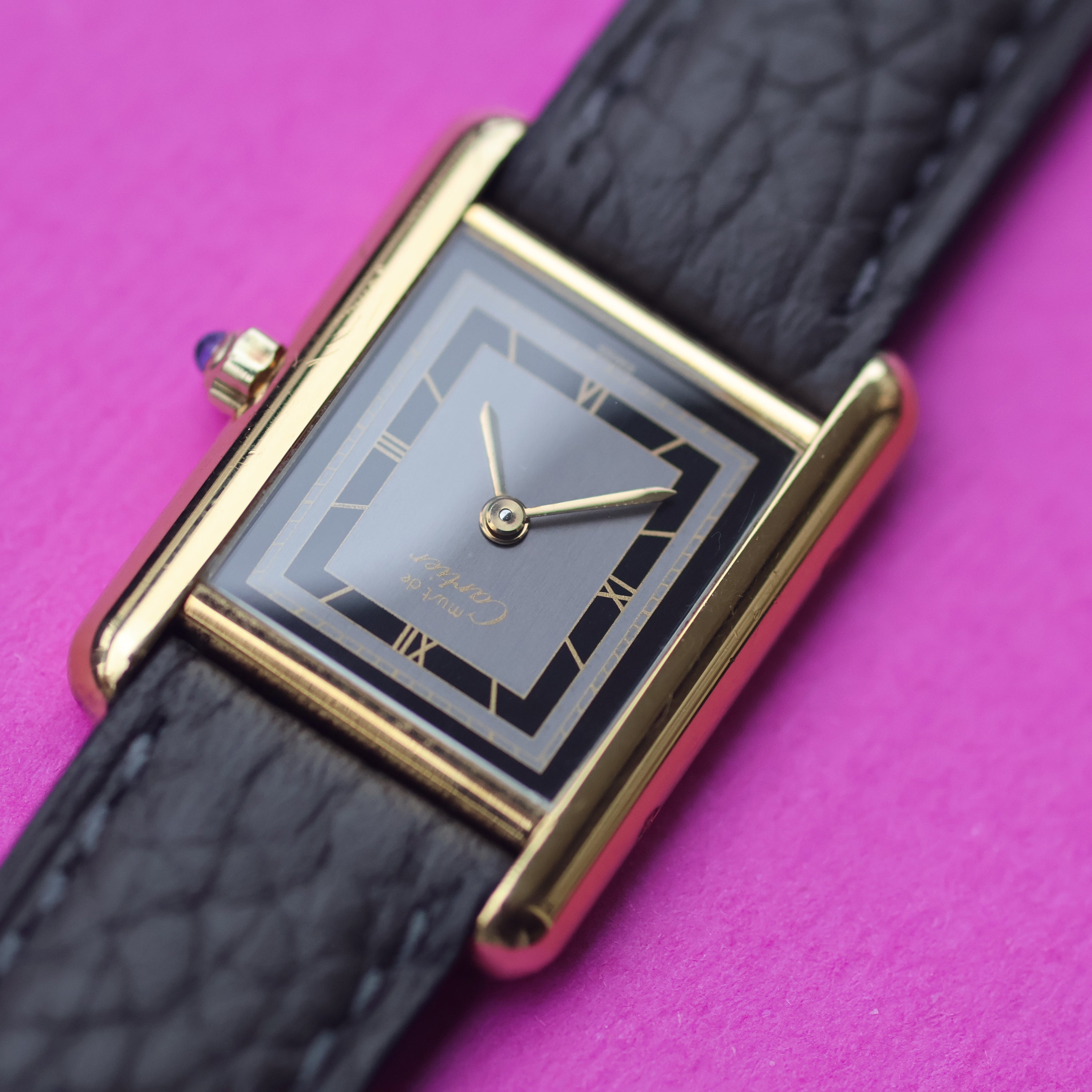 Cartier Tank Must Ref. 3-66001 'Art Deco' Small