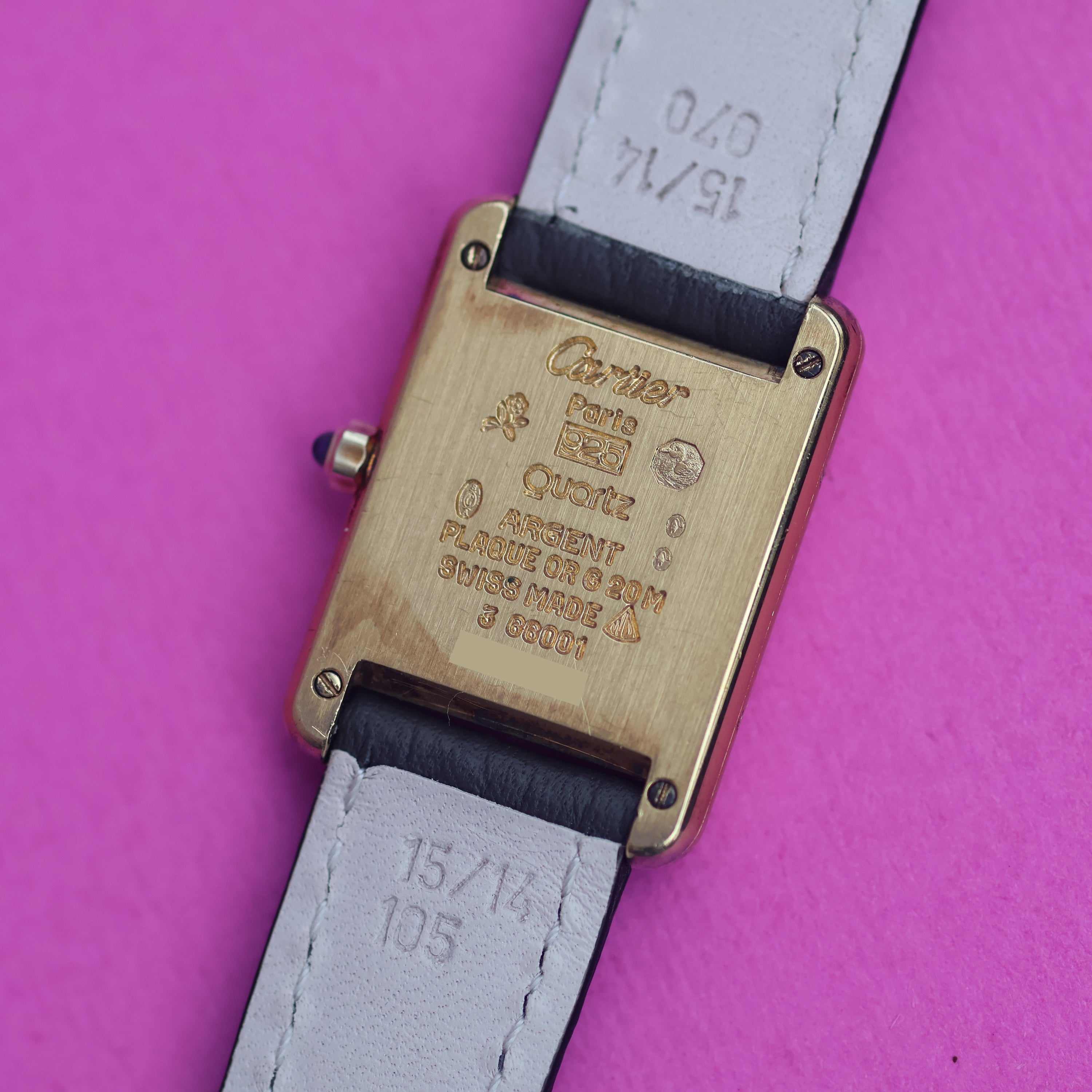 Cartier Tank Must Ref. 3-66001 'Art Deco' Small