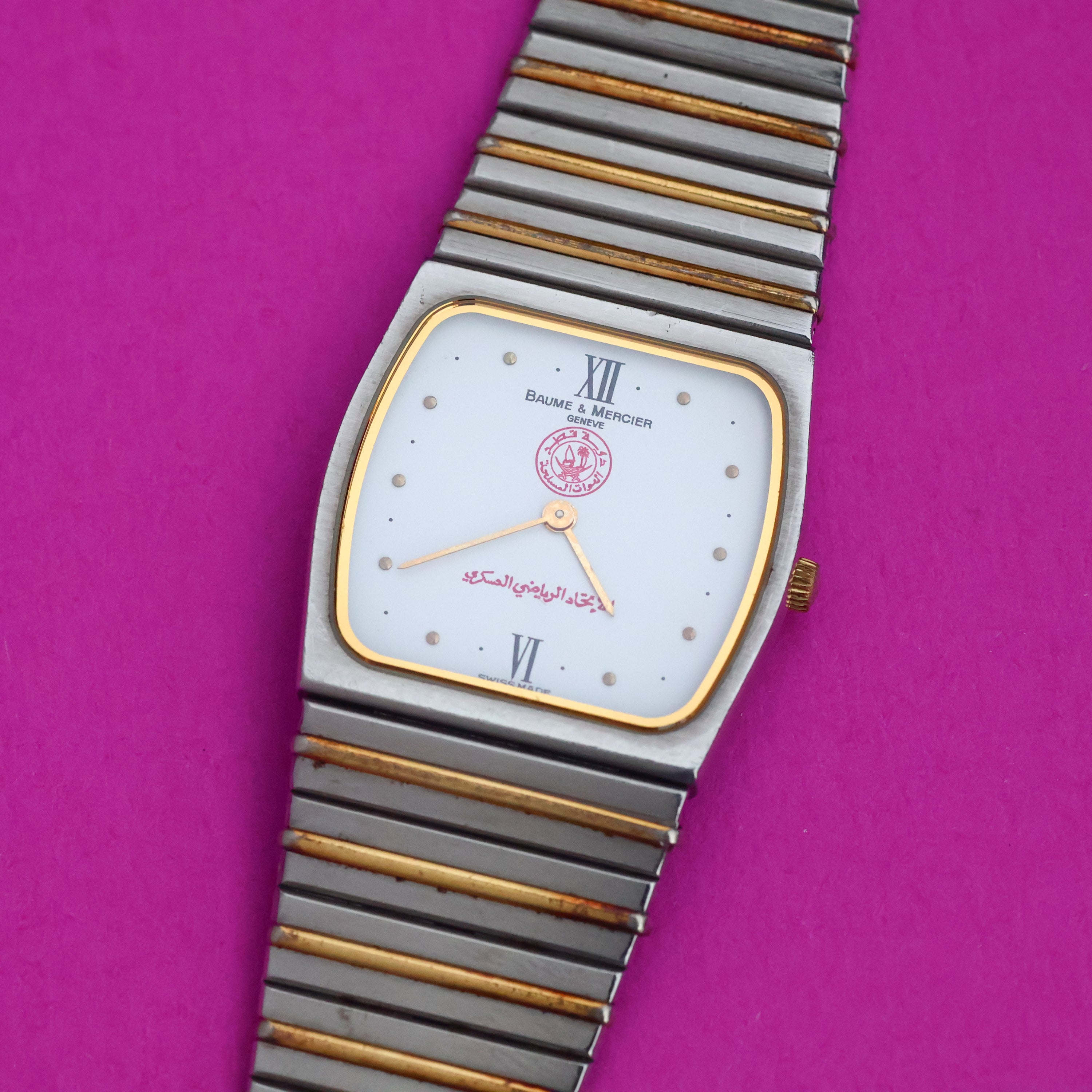 Baume & Mercier Ref. 5738 'Qatar Military Sports Union' Dial