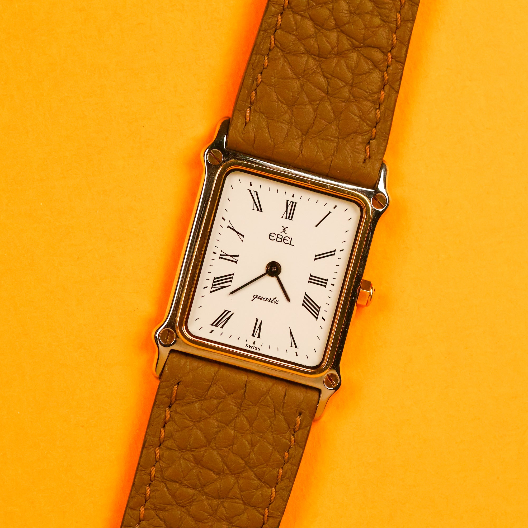 Ebel Tank Ref. 181902 White Roman Dial