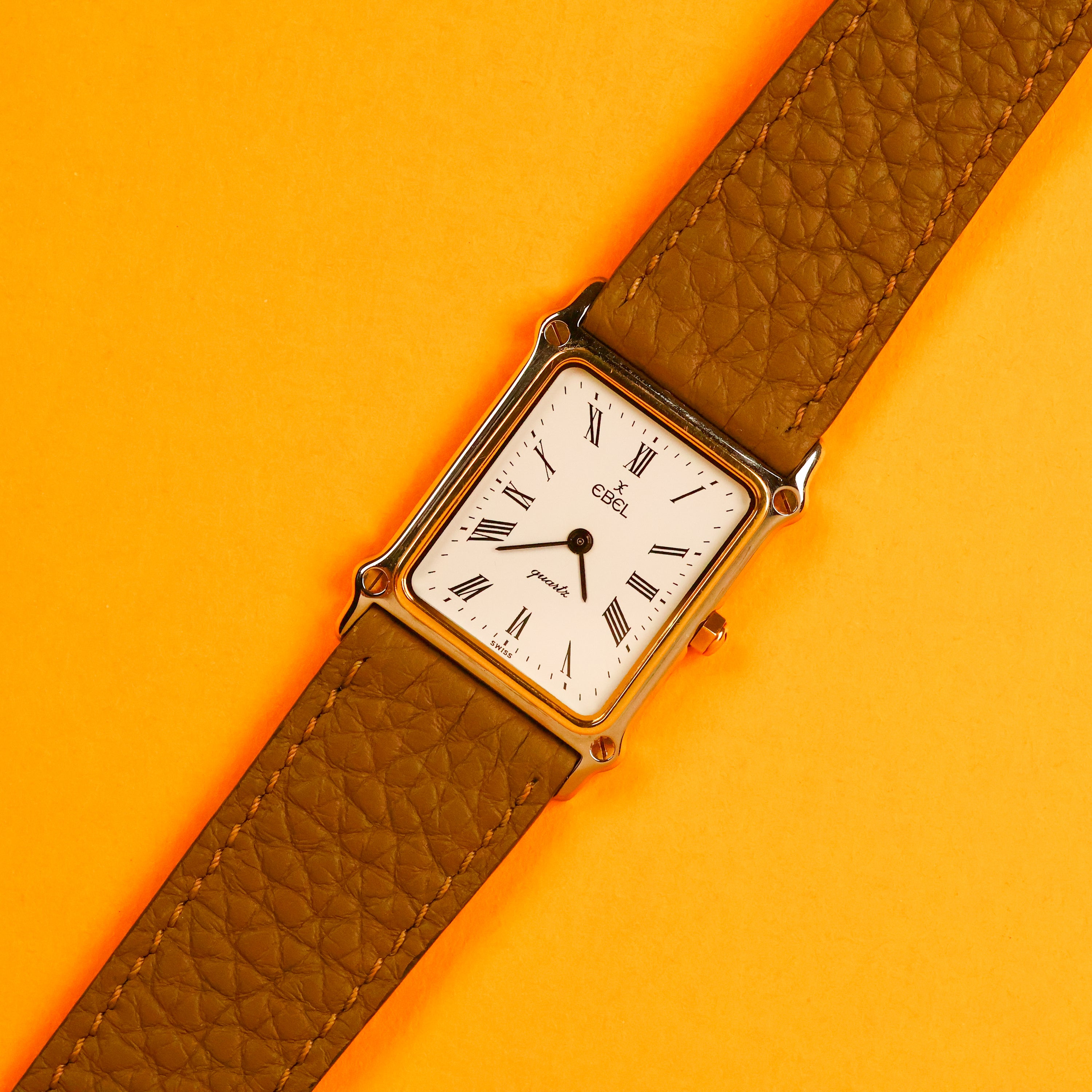 Ebel Tank Ref. 181902 White Roman Dial