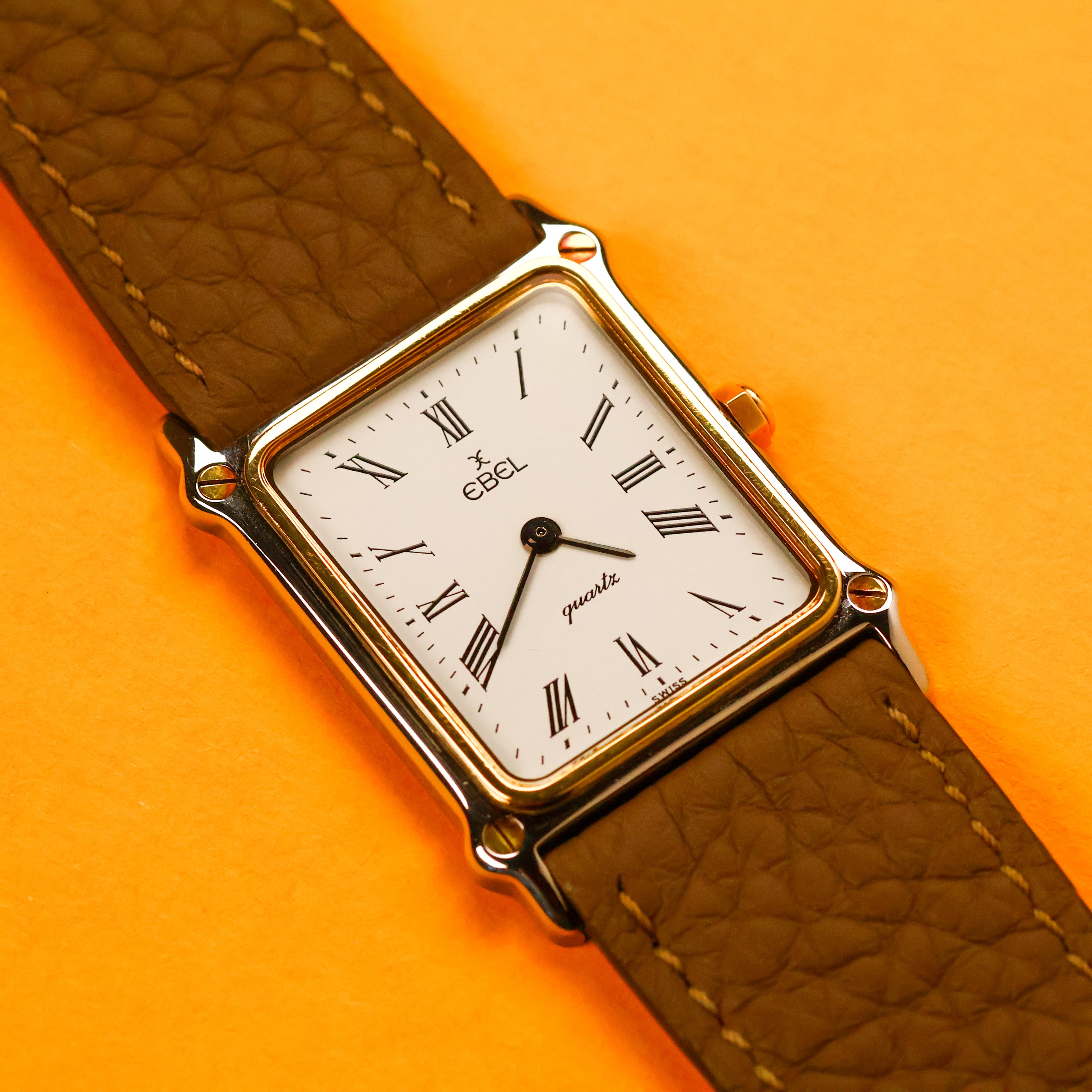 Ebel Tank Ref. 181902 White Roman Dial