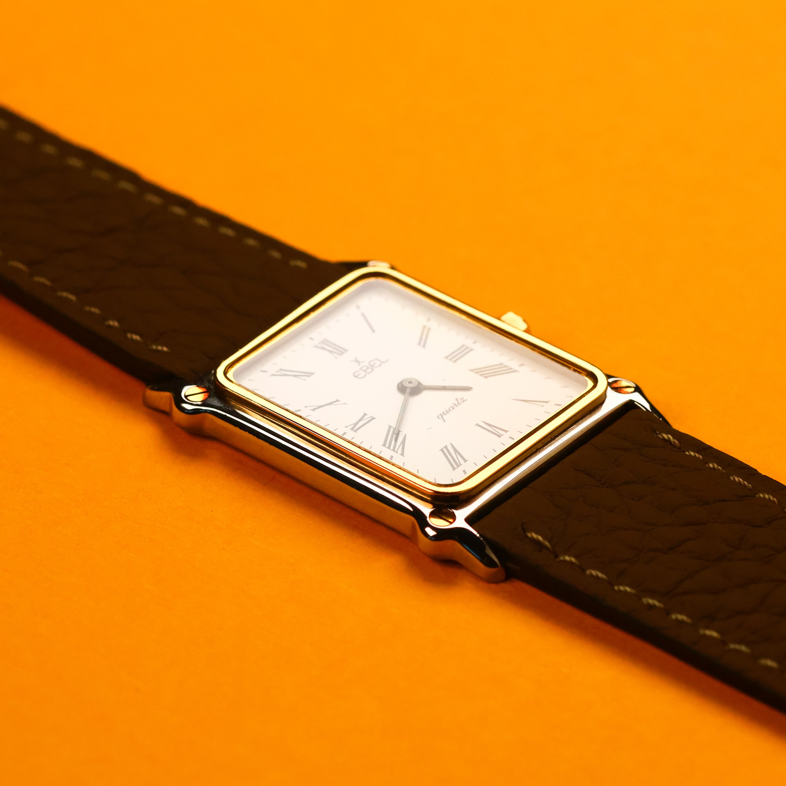 Ebel Tank Ref. 181902 White Roman Dial