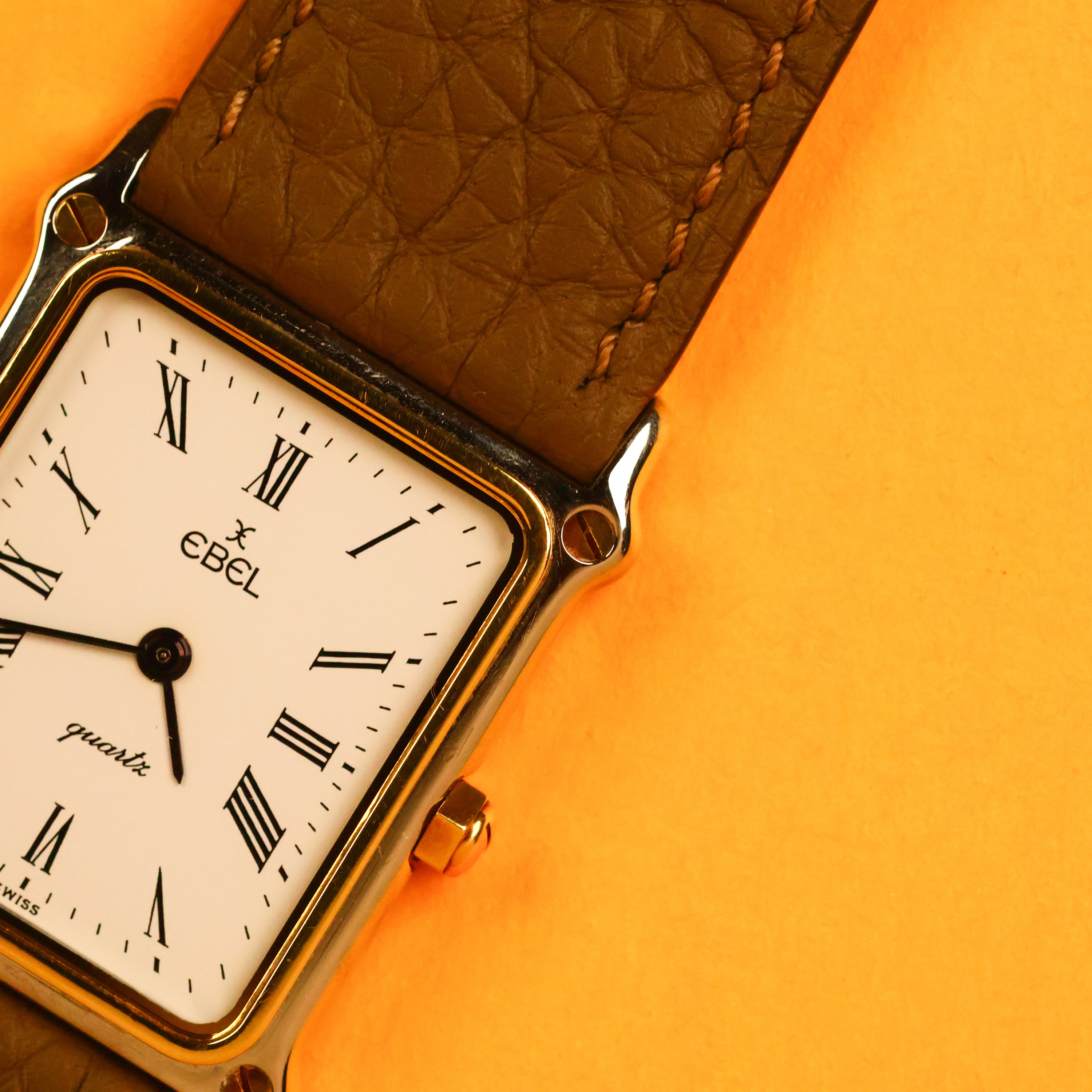 Ebel Tank Ref. 181902 White Roman Dial