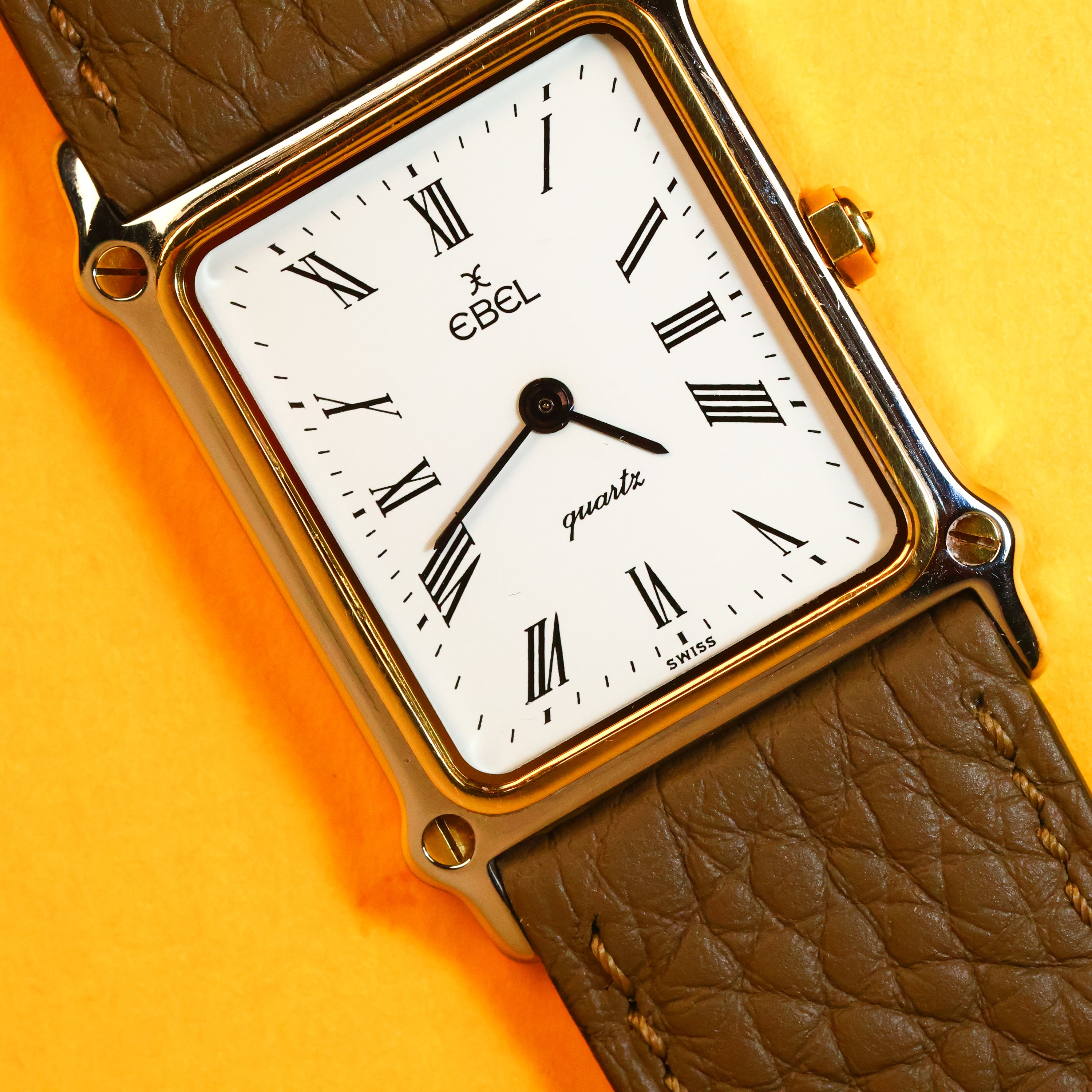 Ebel Tank Ref. 181902 White Roman Dial