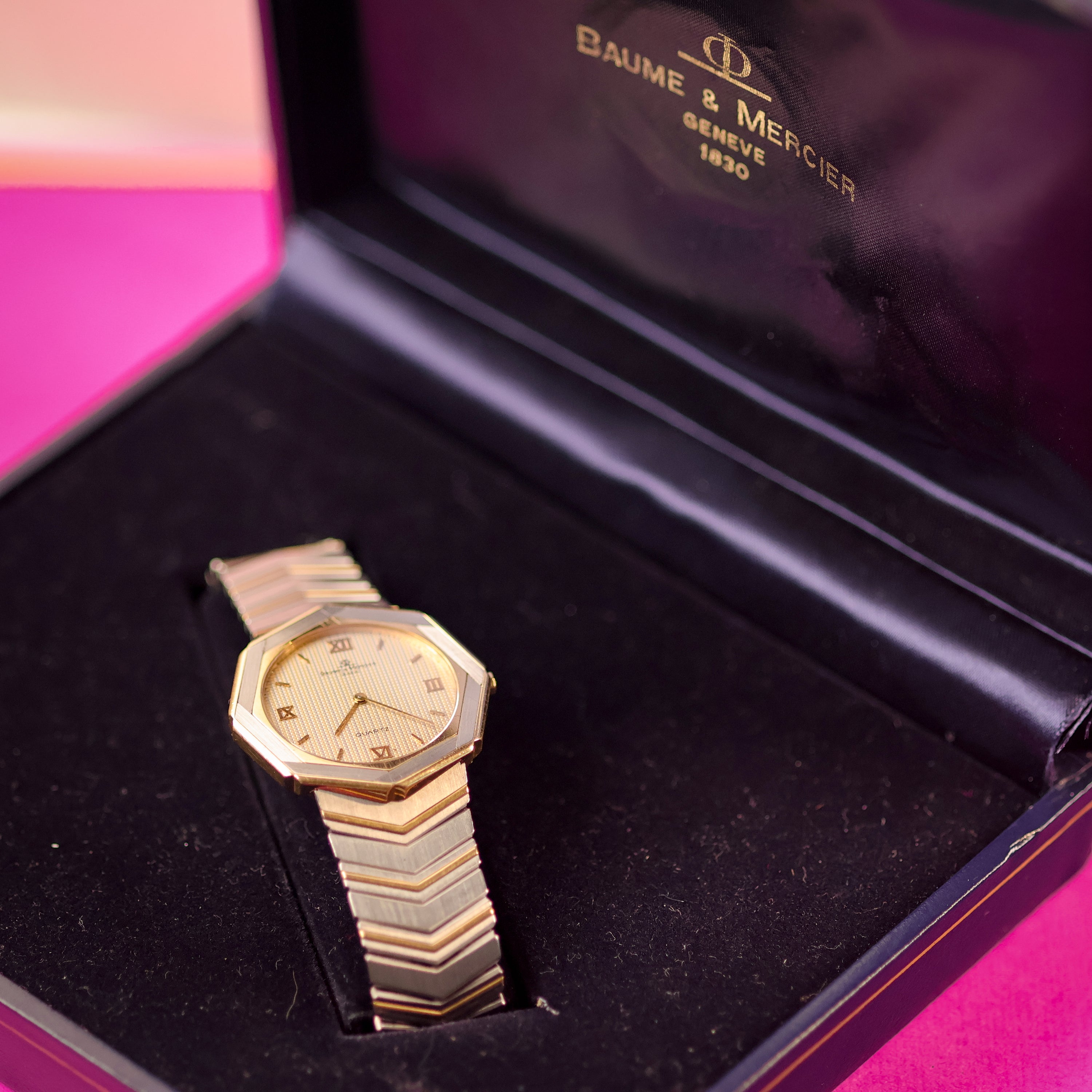 Baume & Mercier Octagonal Ref. 5746.038 Box and Papers