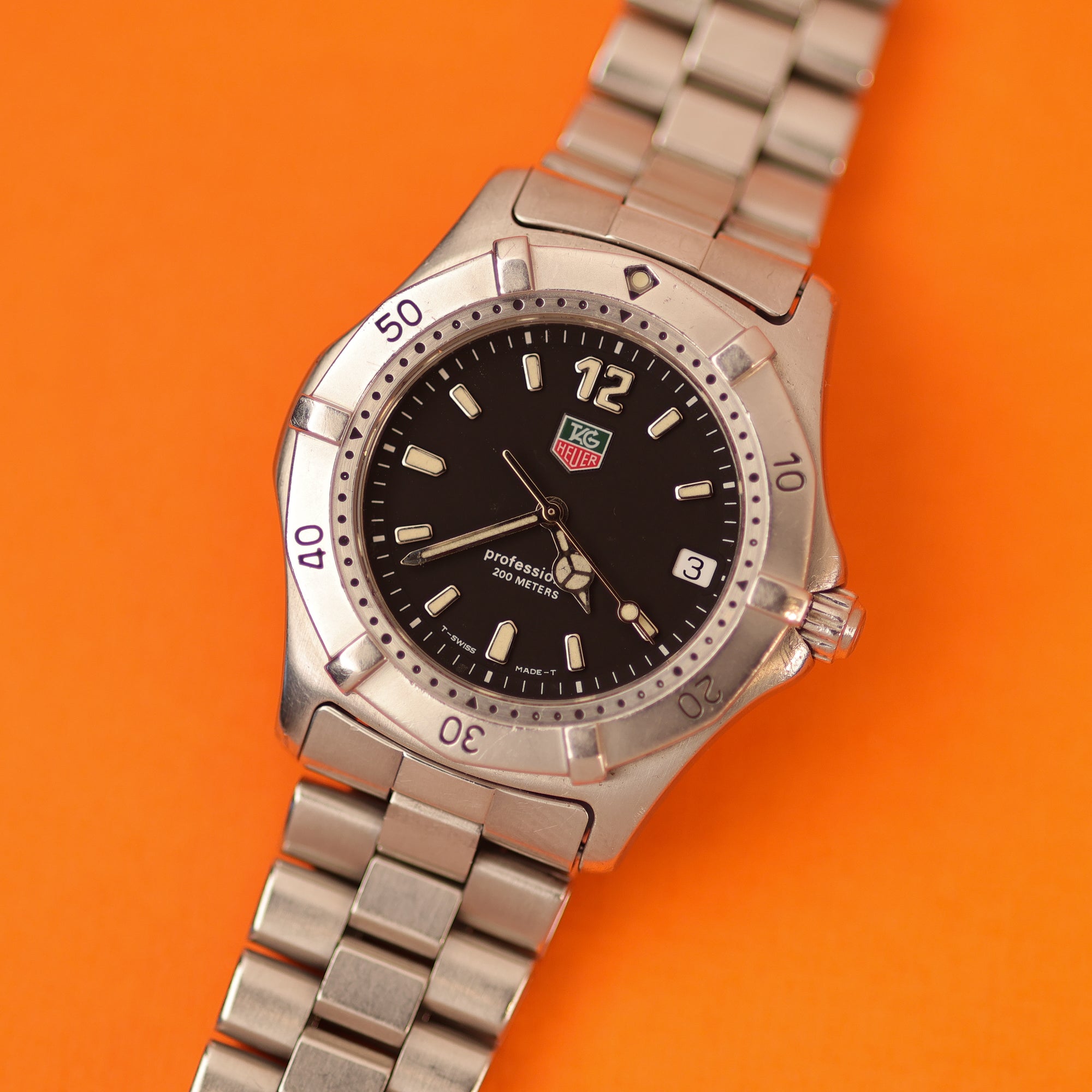 Tag Heuer 2000 Professional Ref. WK1112 Black Dial