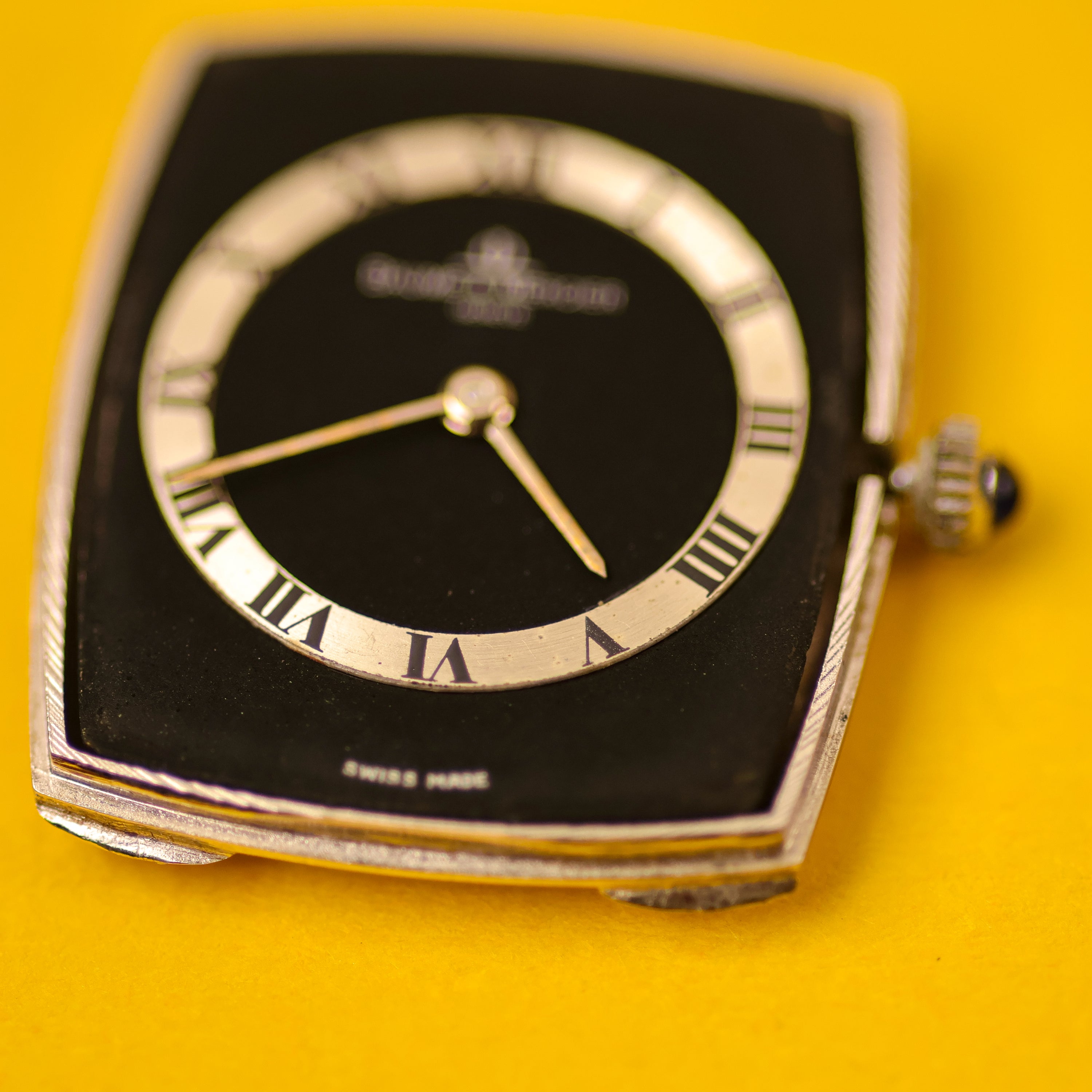 Baume & Mercier Ref. 37061 White Gold Matte Black Dial