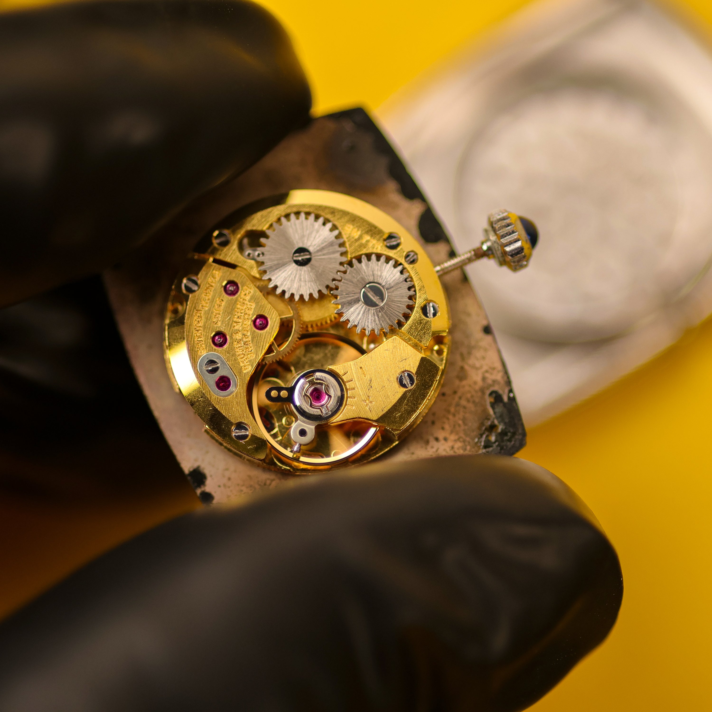 Baume & Mercier Ref. 37061 White Gold Matte Black Dial