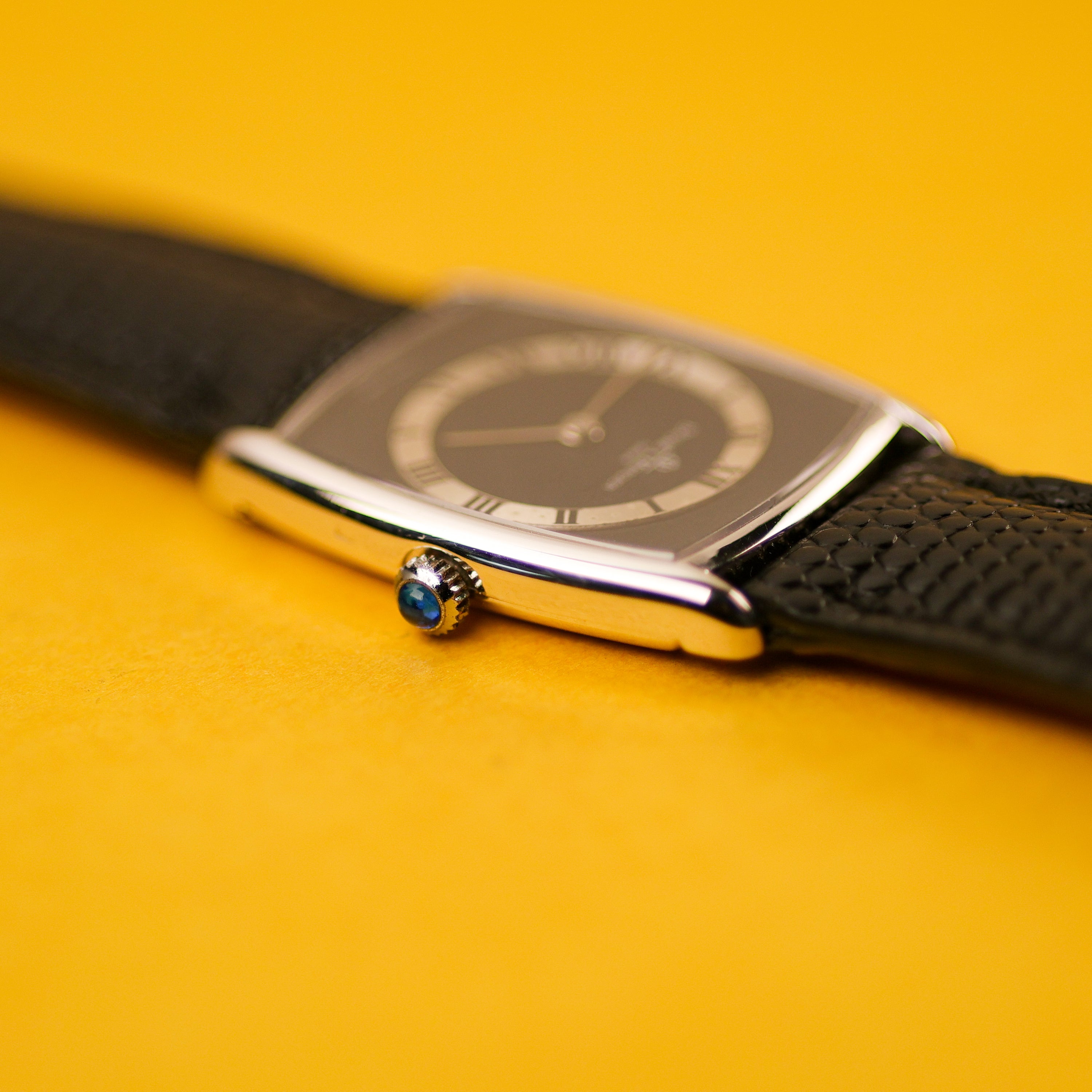 Baume & Mercier Ref. 37061 White Gold Matte Black Dial