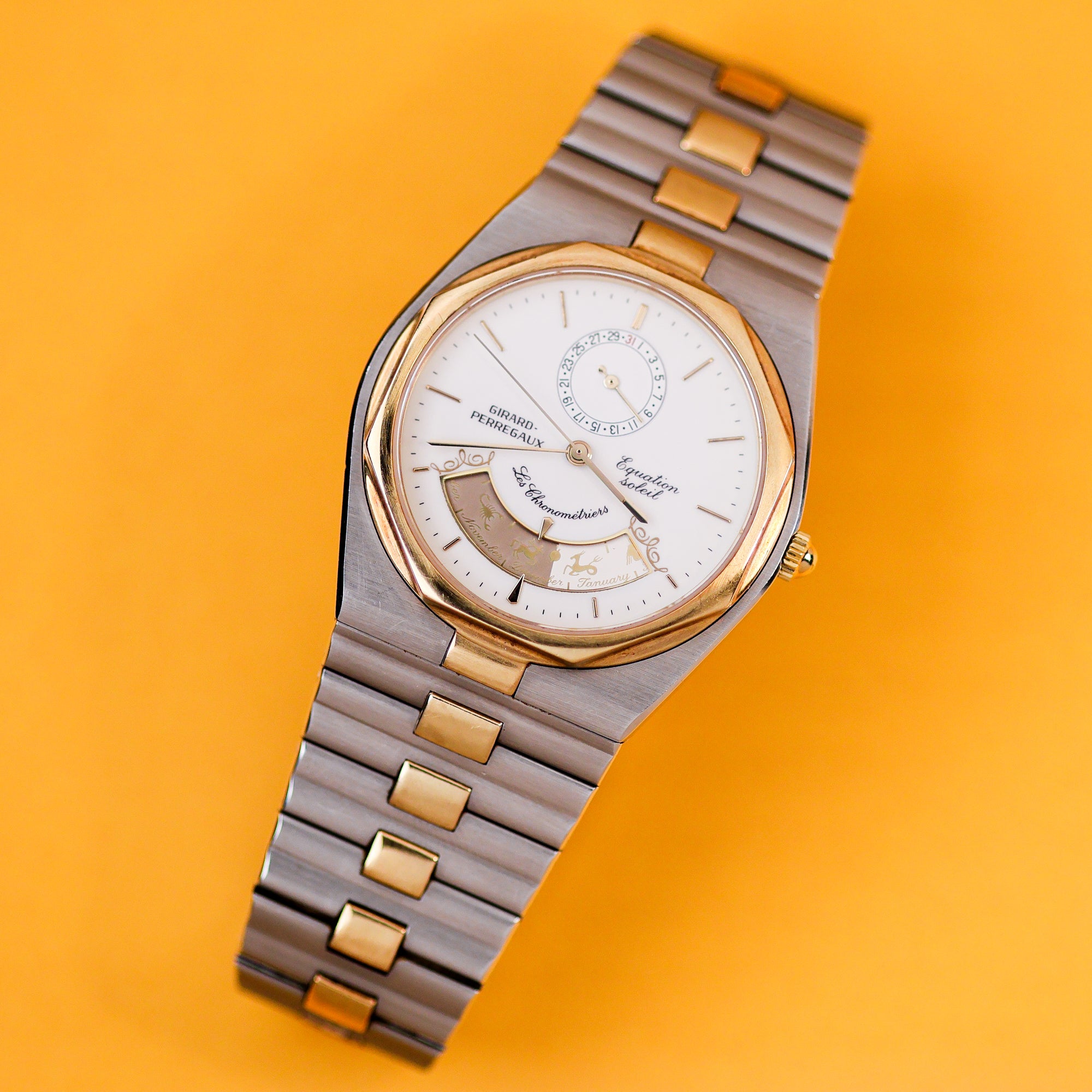 Girard Perregaux Ref. 4266-4 Equation Soleil Zodiac Date Disc