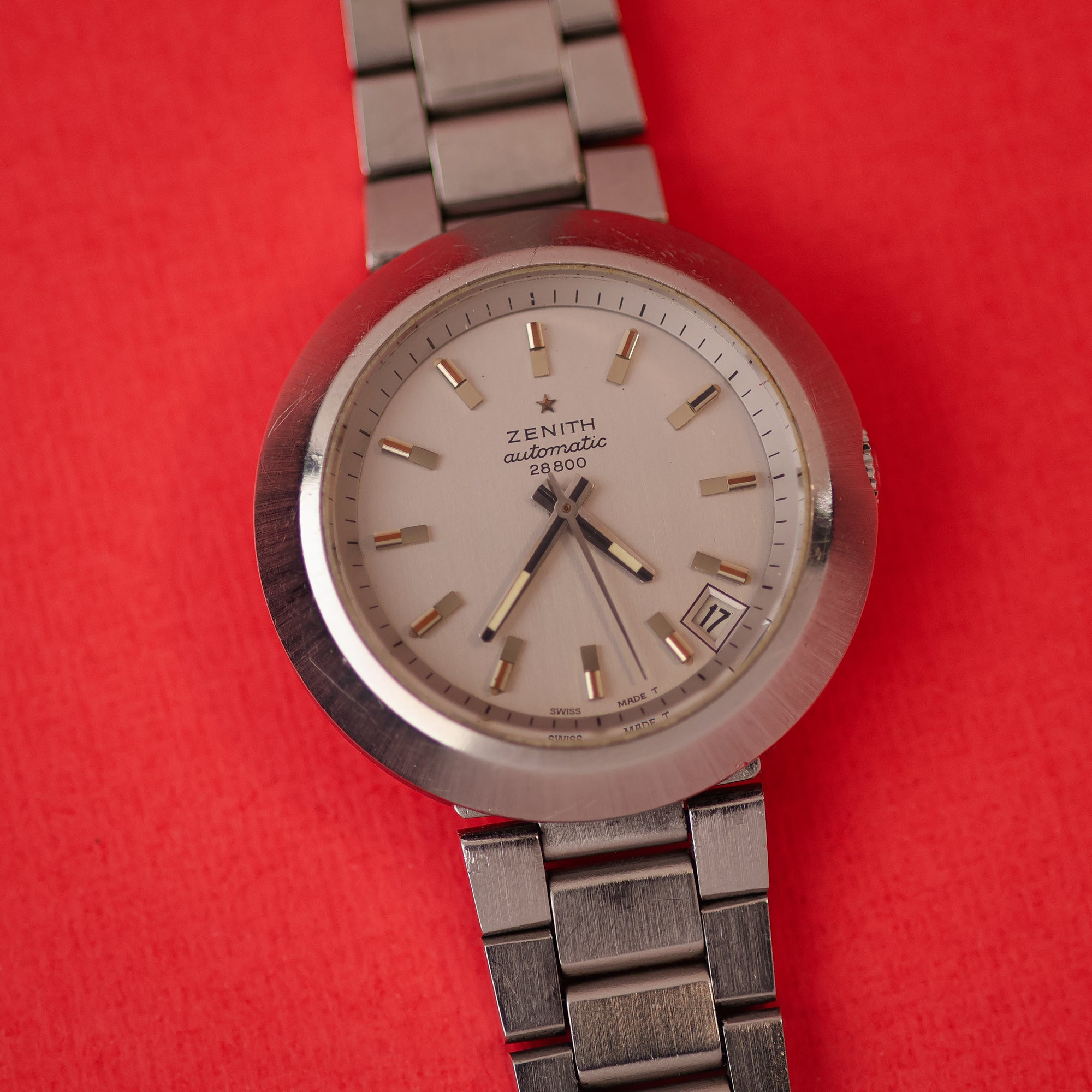 Zenith Ref. 01-1200-029 'UFO' Brushed Silver Dial