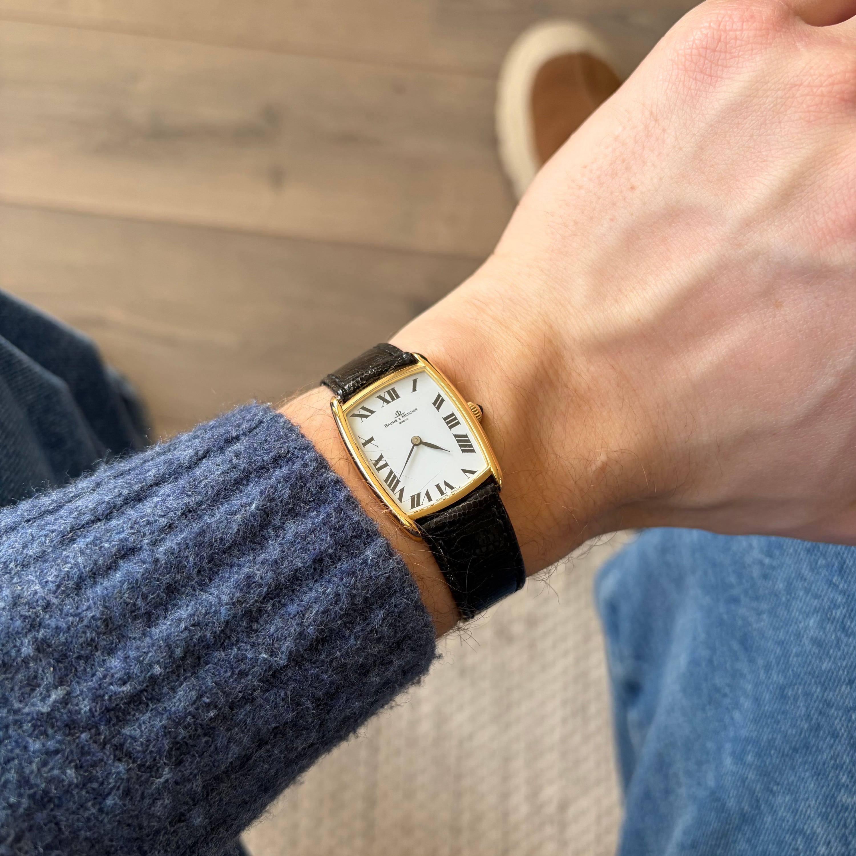 Baume & Mercier Ref. 37061 18K Yellow Gold With Papers