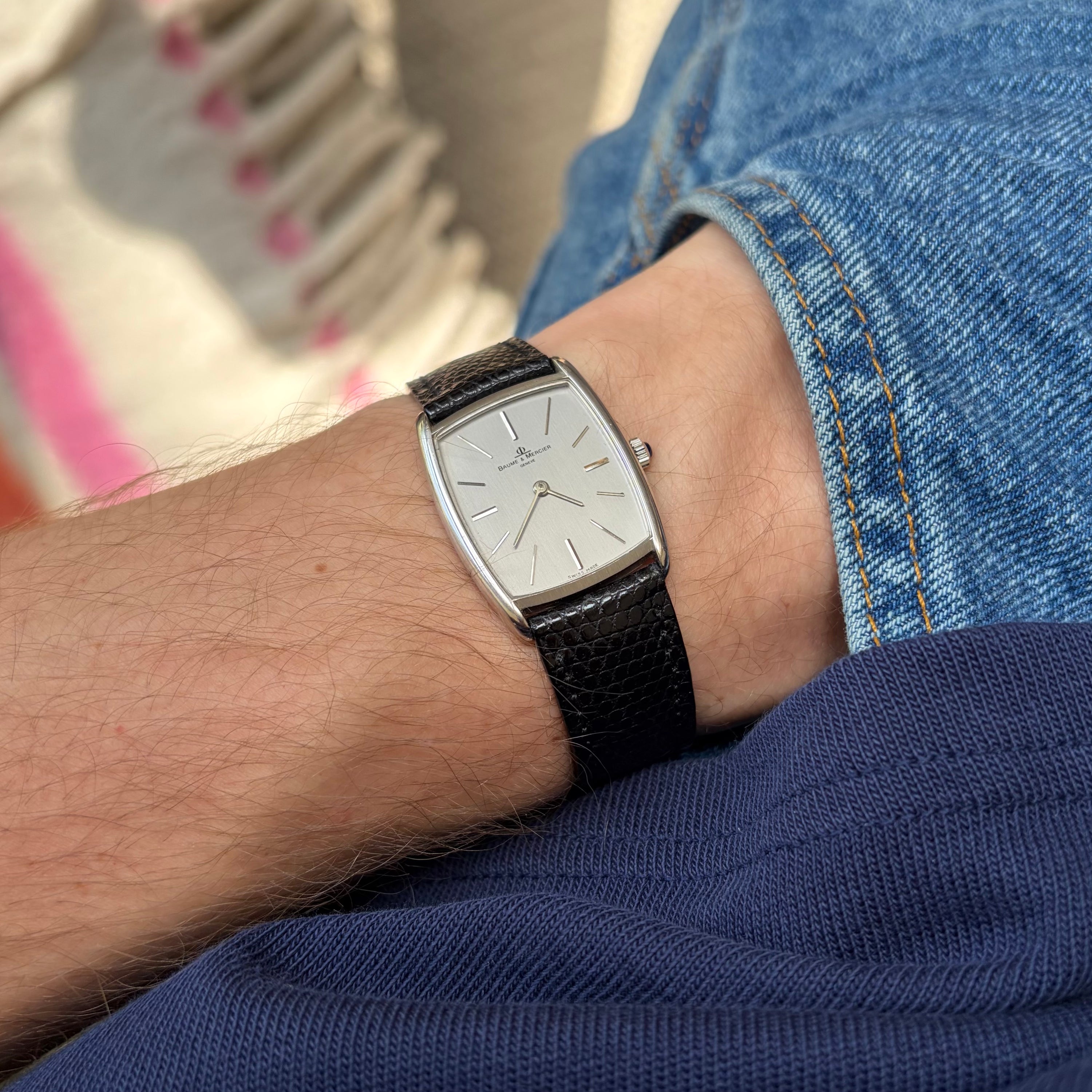Baume & Mercier Ref. 37061 White Gold Box and Papers