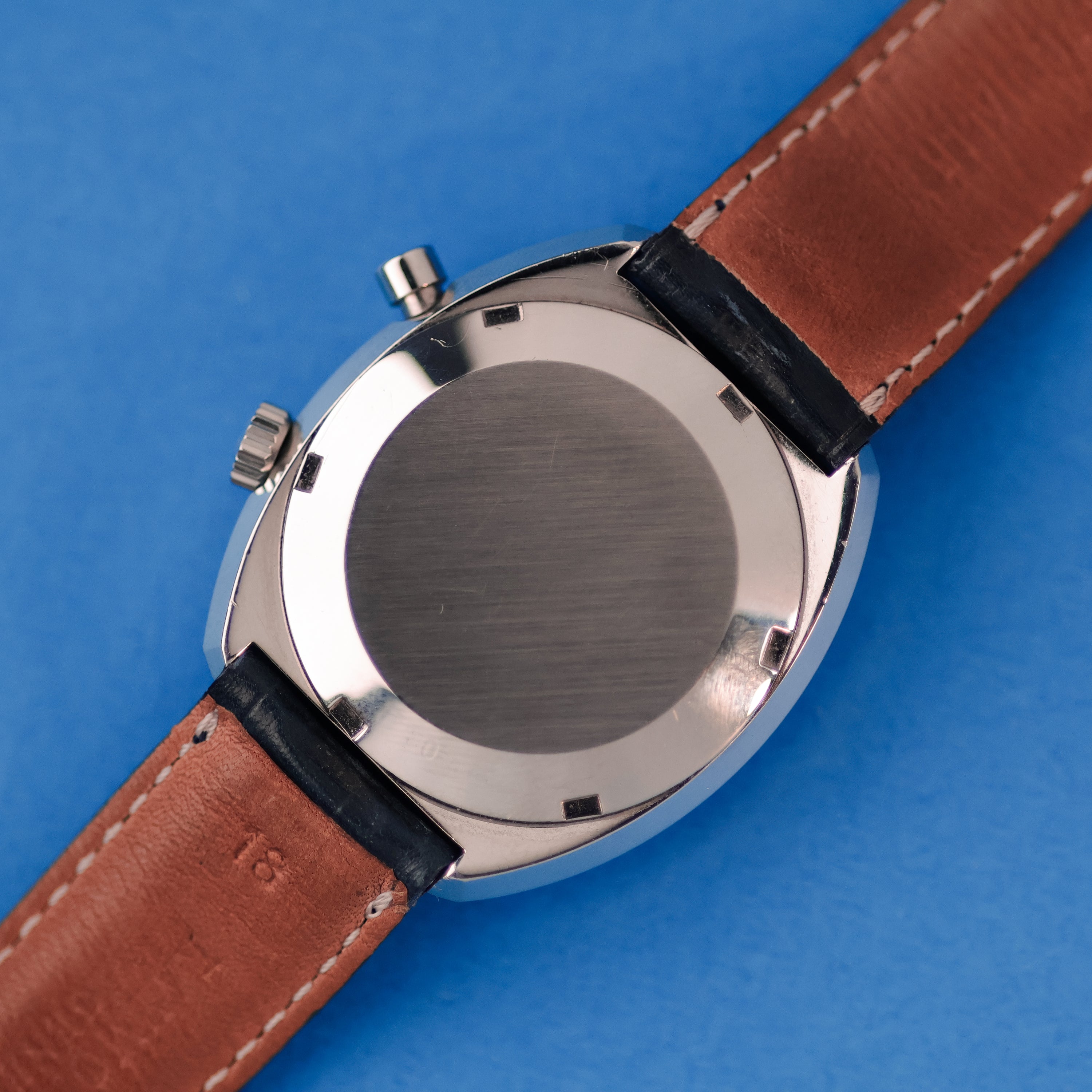 Omega Chronostop Ref. 145.009 Bright Blue Dial