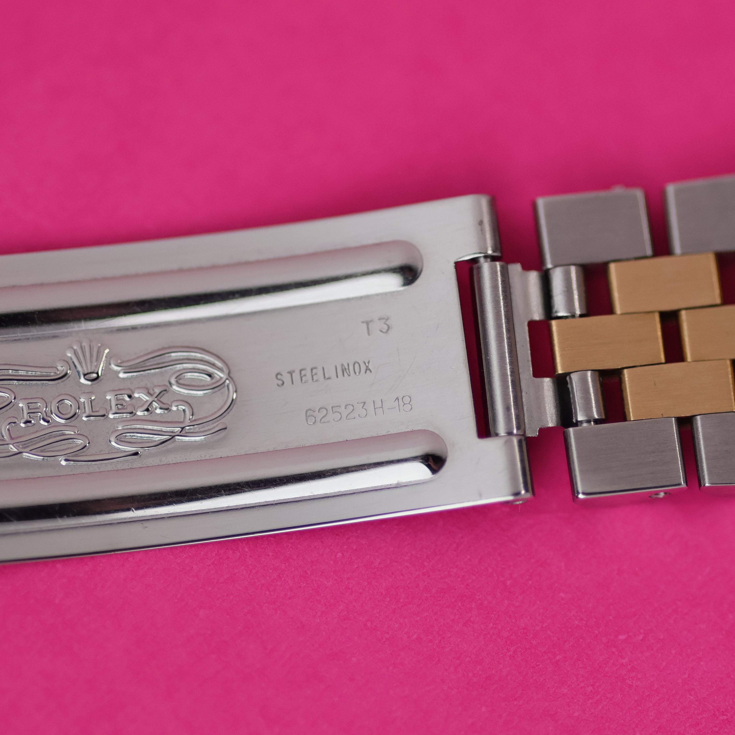 Rolex Datejust Ref. 16233 Steel and Gold Warm Patina Silver Dial