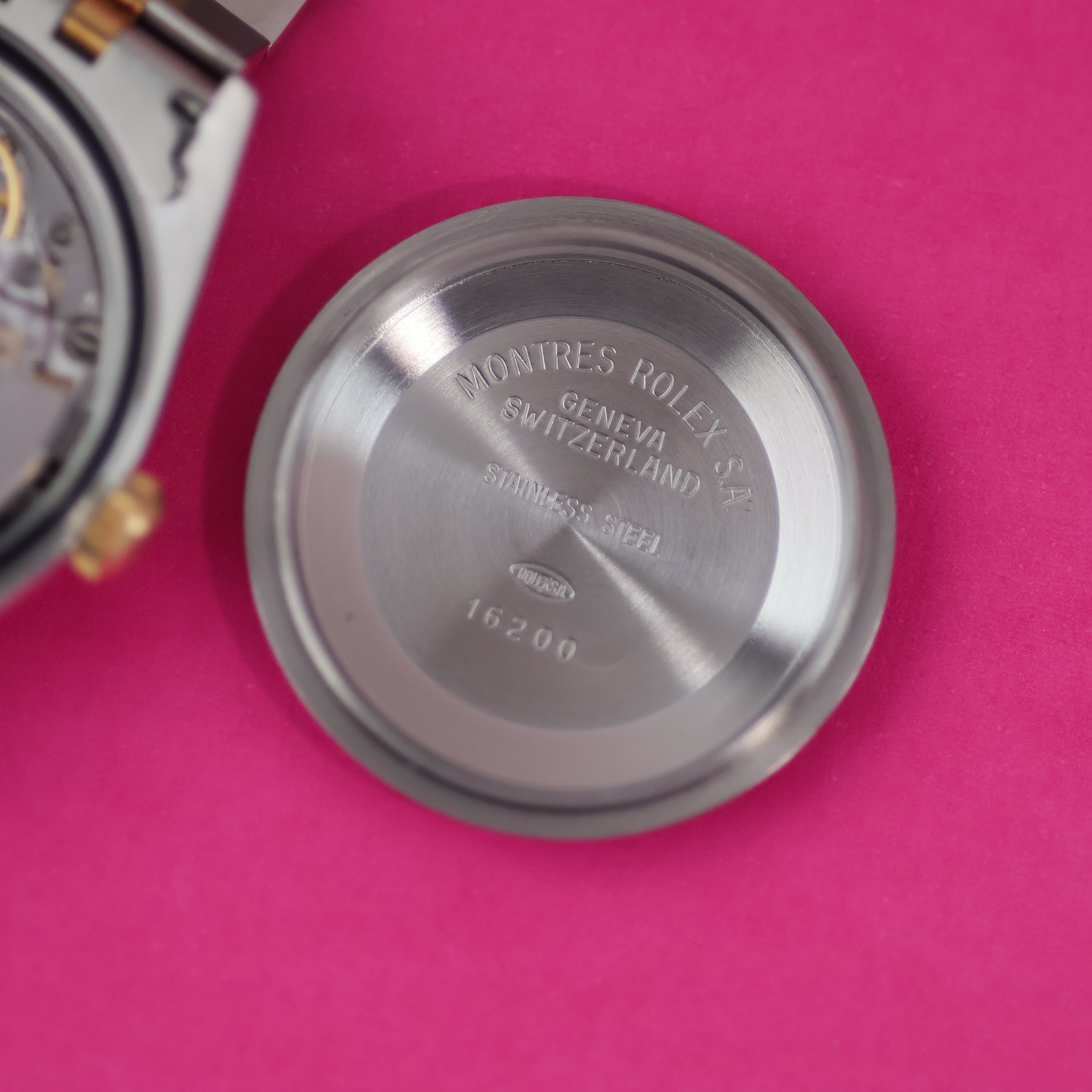Rolex Datejust Ref. 16233 Steel and Gold Warm Patina Silver Dial