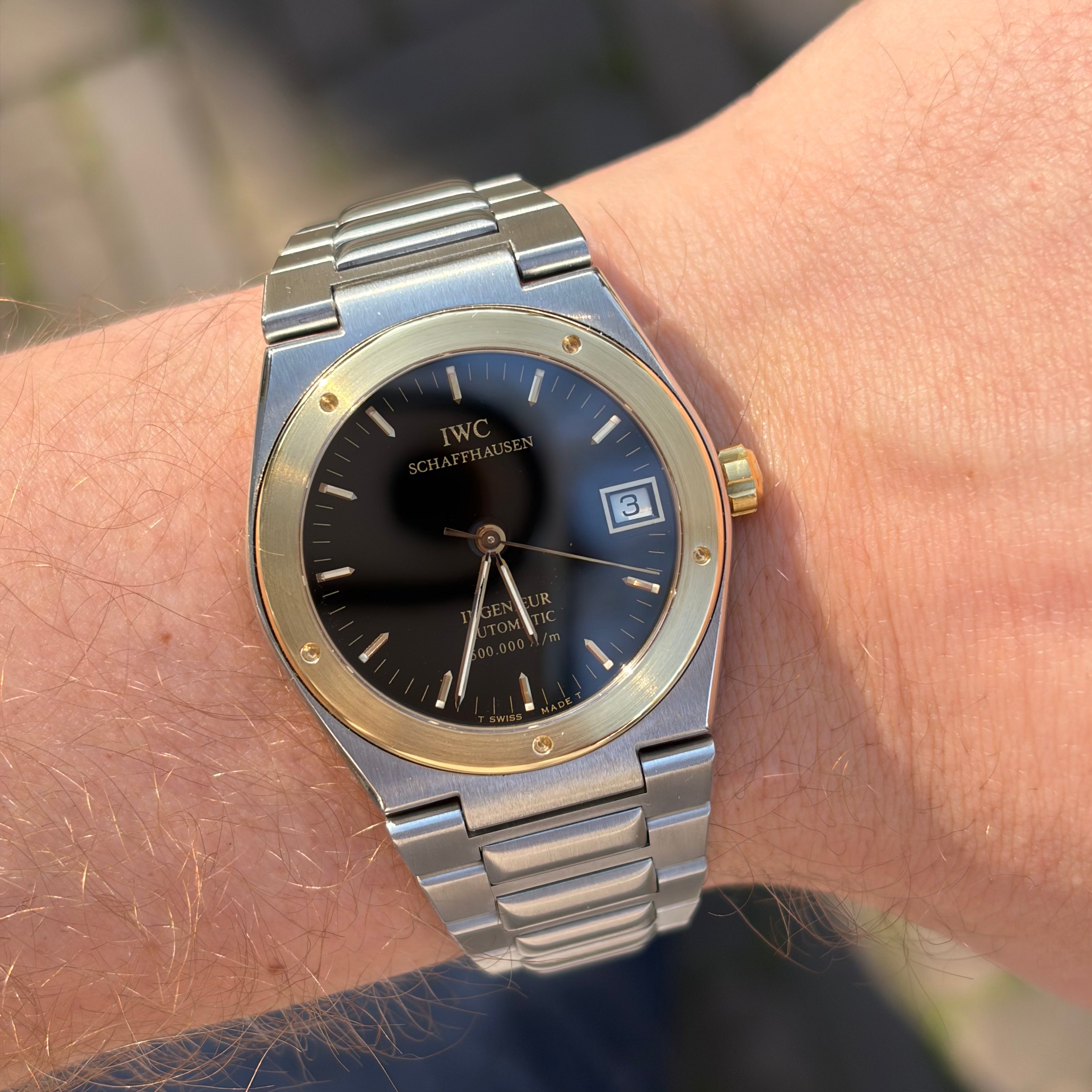 IWC Ingenieur Ref. 3508 Steel and Gold With Original Box
