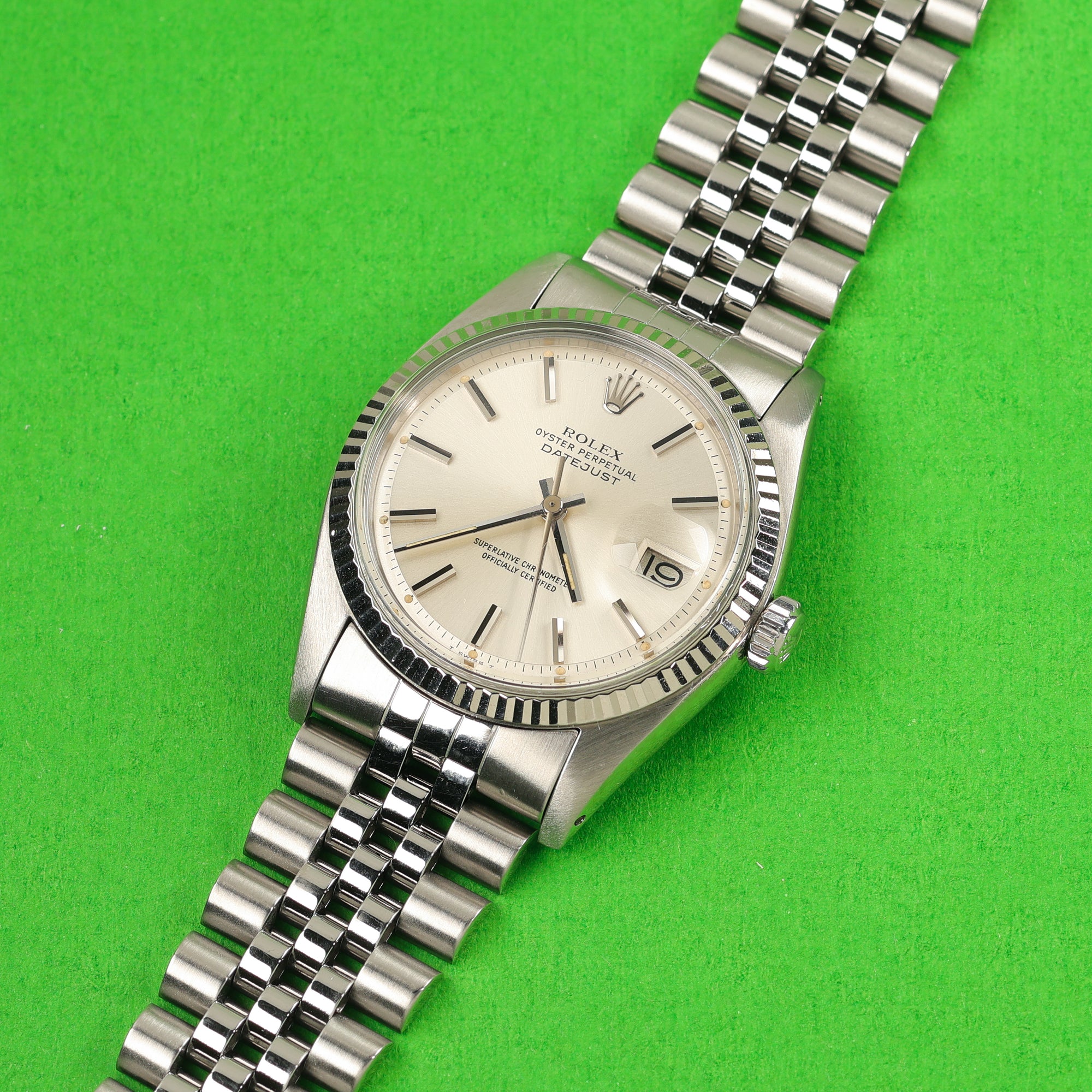 Rolex Datejust Ref. 1601 Silver Dial