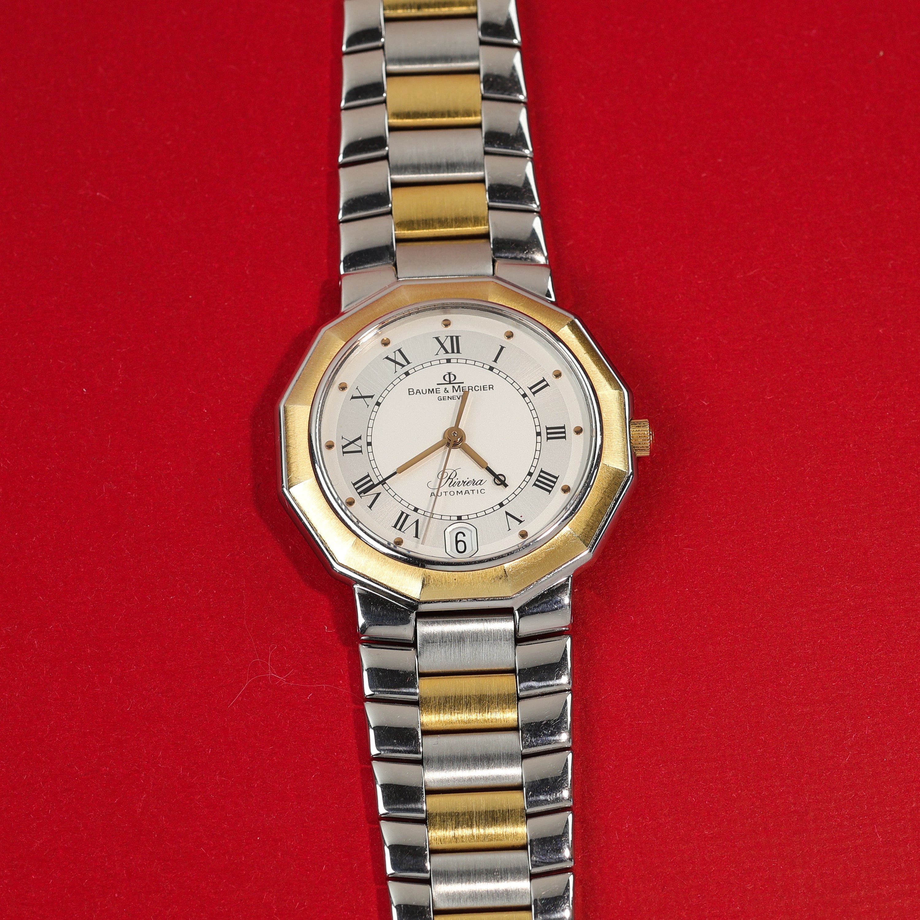 Baume & Mercier Riviera Ref. 3131 Steel and Gold Automatic