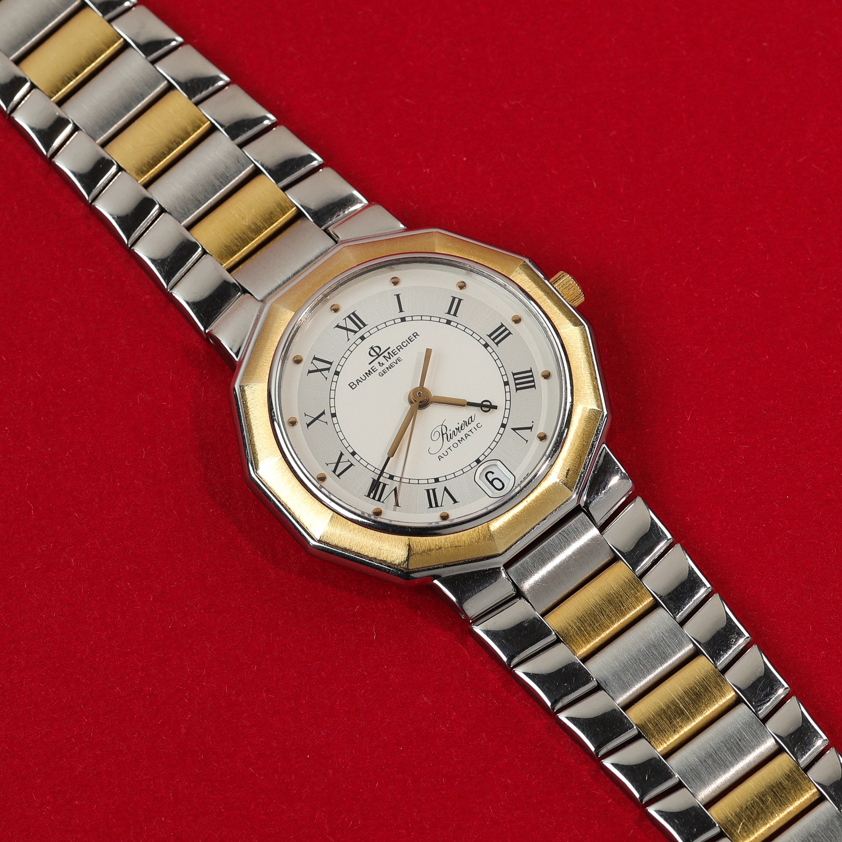 Baume & Mercier Riviera Ref. 3131 Steel and Gold Automatic