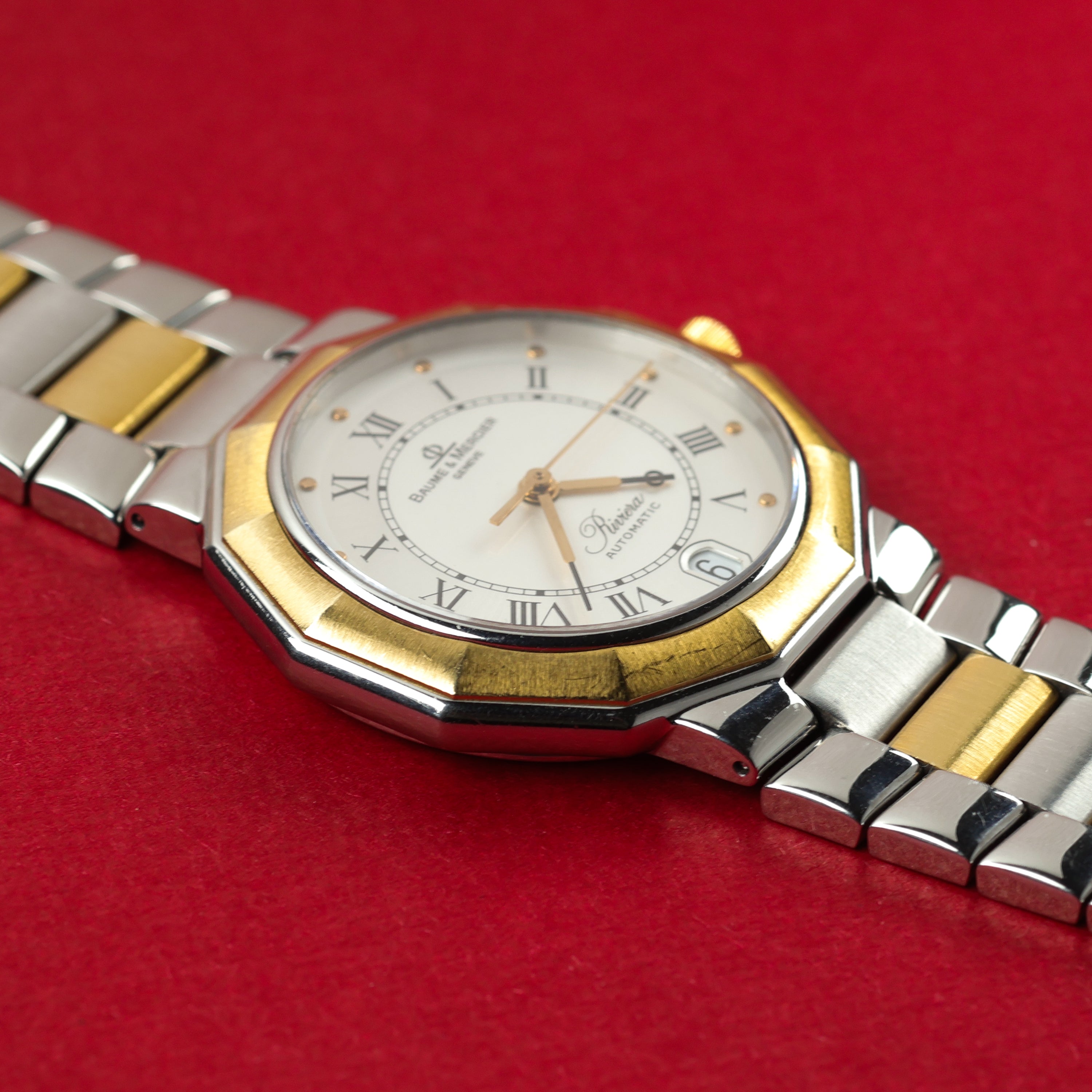 Baume & Mercier Riviera Ref. 3131 Steel and Gold Automatic