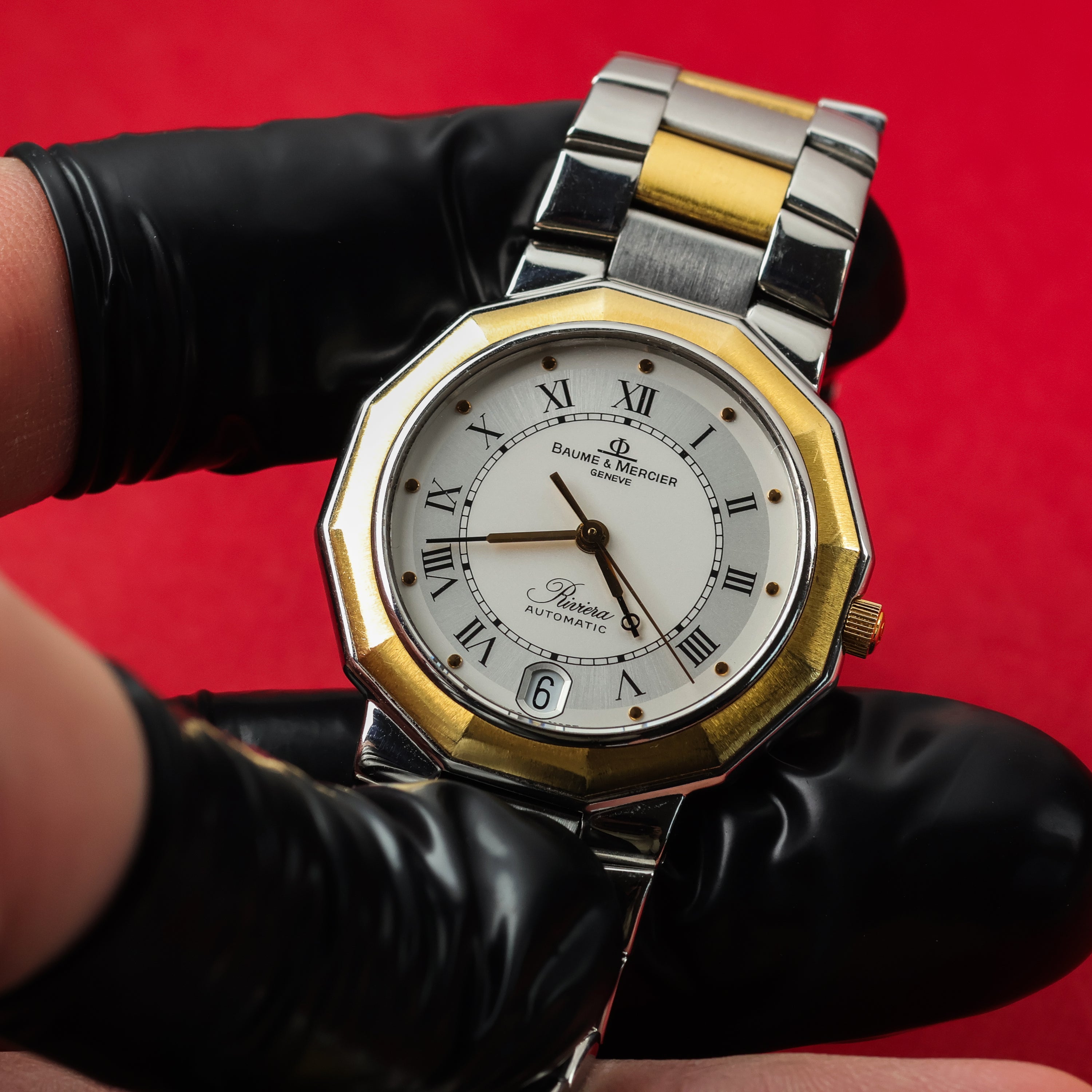 Baume & Mercier Riviera Ref. 3131 Steel and Gold Automatic