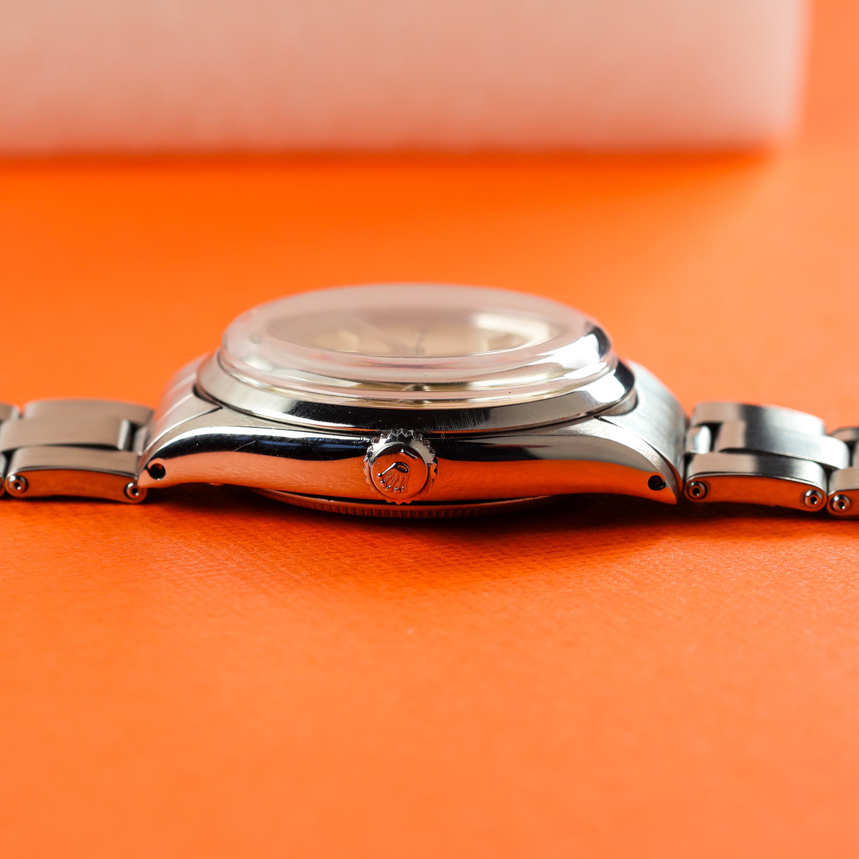 Rolex Air-King Ref. 5500 Creamy '60s Silver Dial