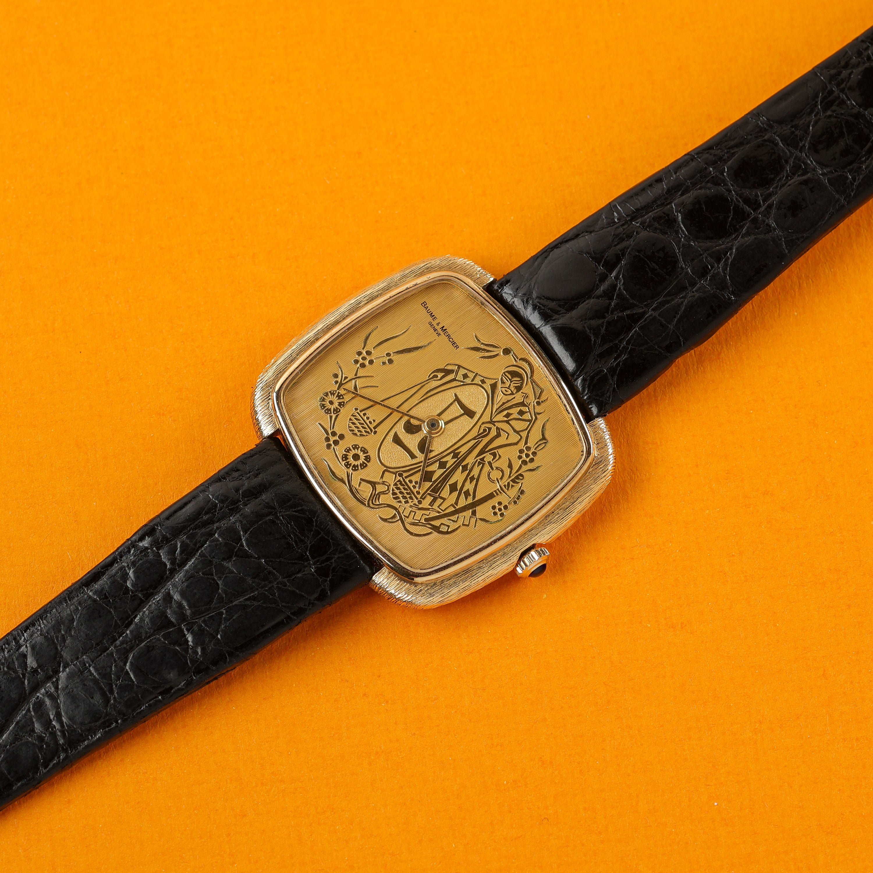 Baume & Mercier Ref. 37089 Rare 'Art Dial'