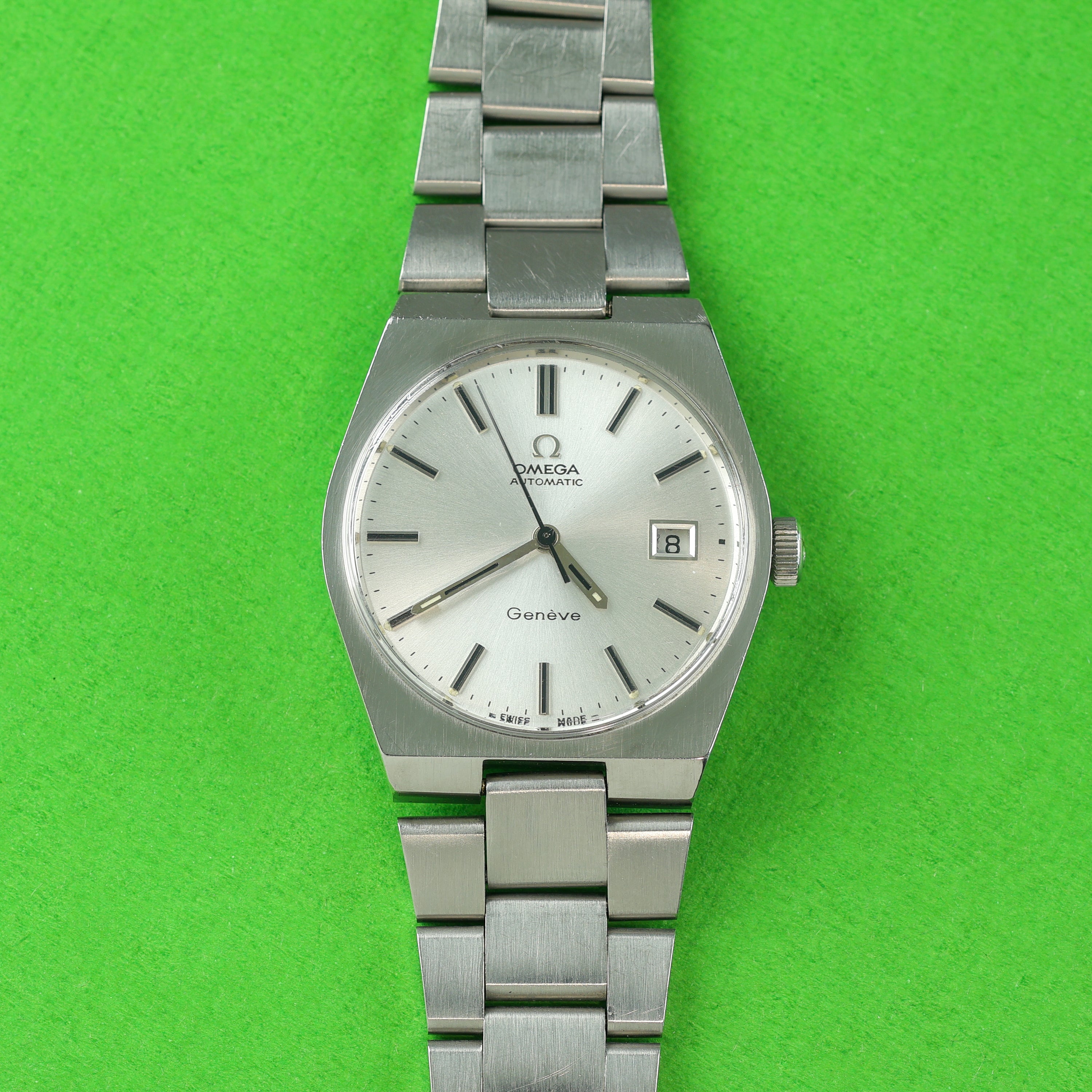 Omega Genève Ref. 166.099 Silver Dial