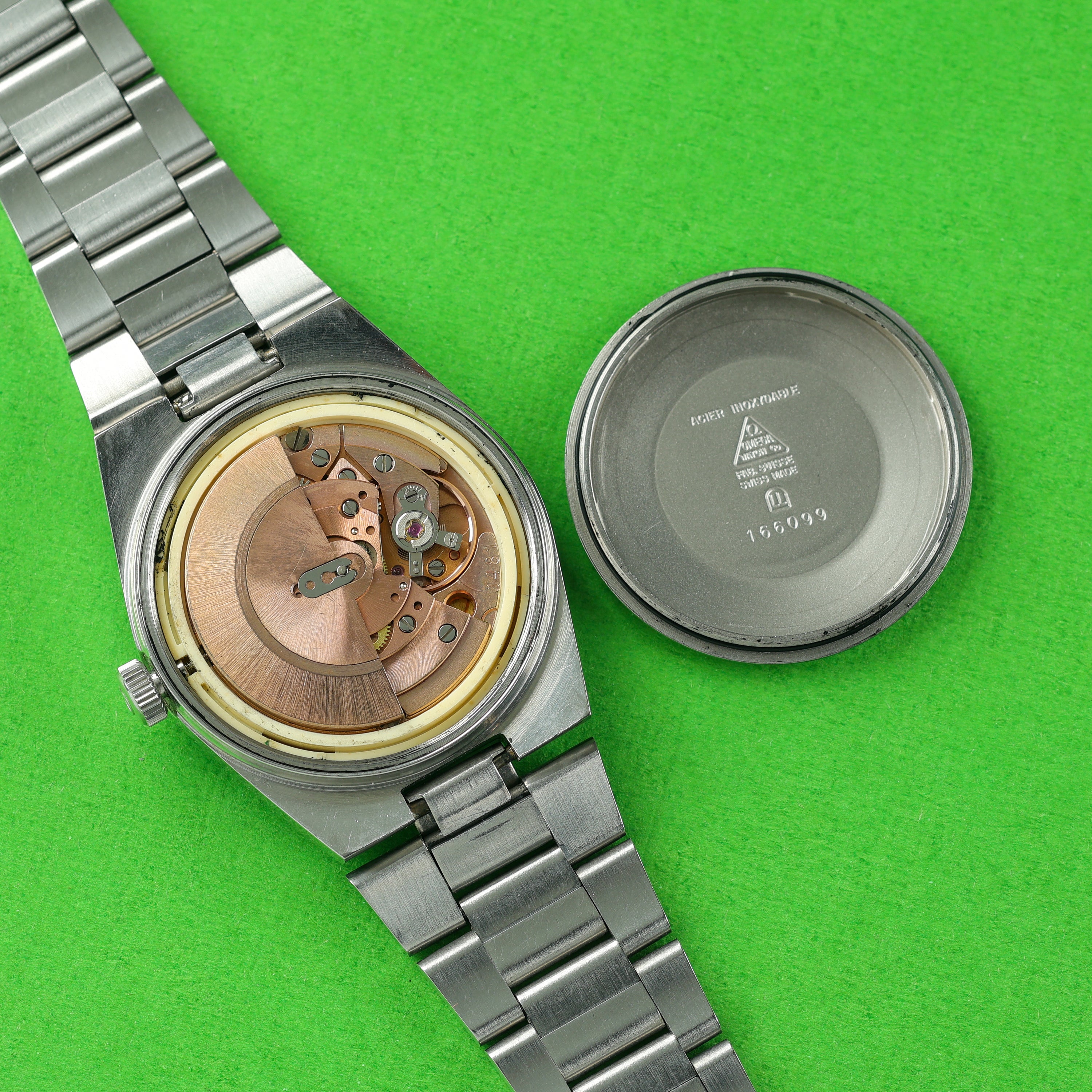 Omega Genève Ref. 166.099 Silver Dial