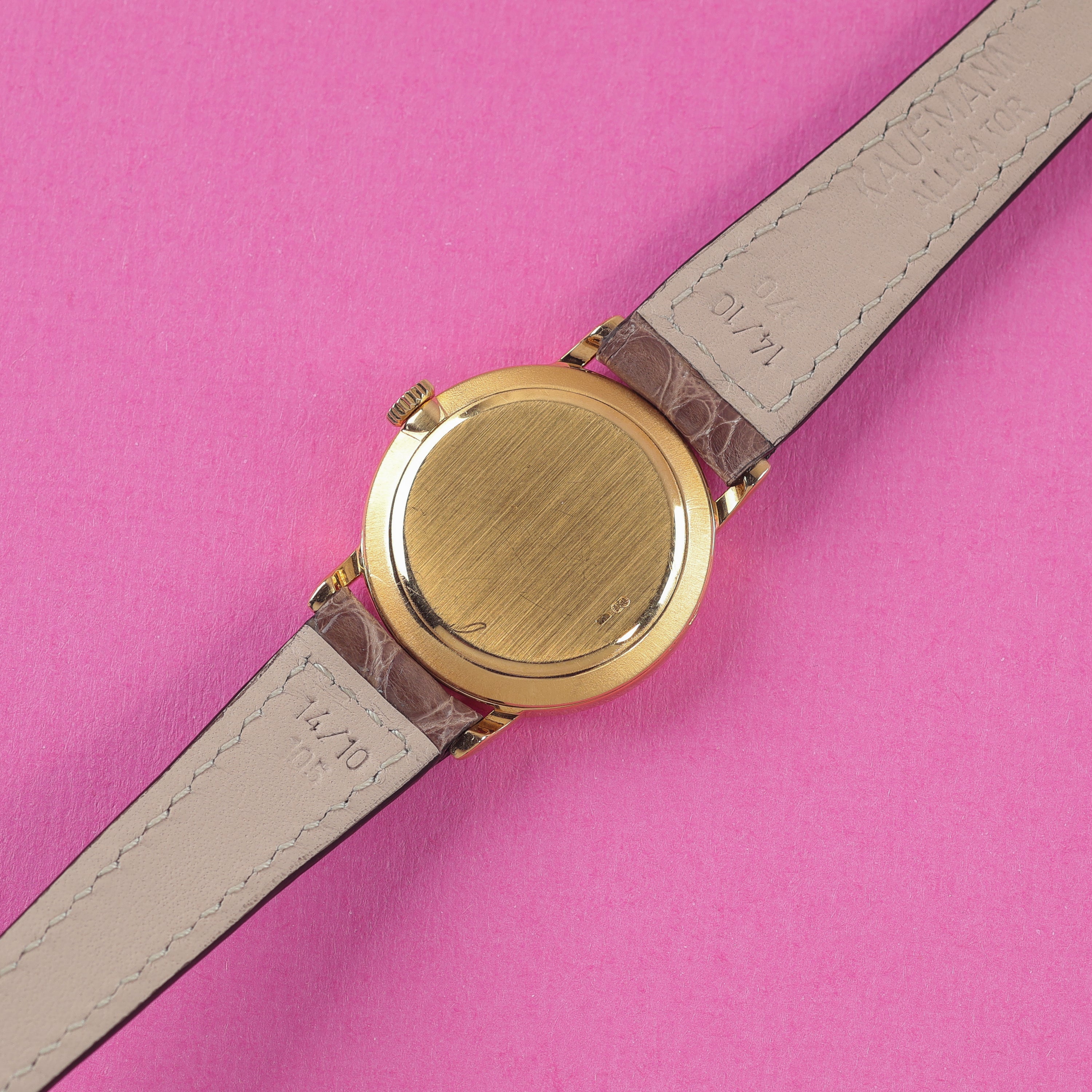 Rolex Cellini Ref. 5109 Ladies White Jubilee Dial 18K Yellow Gold