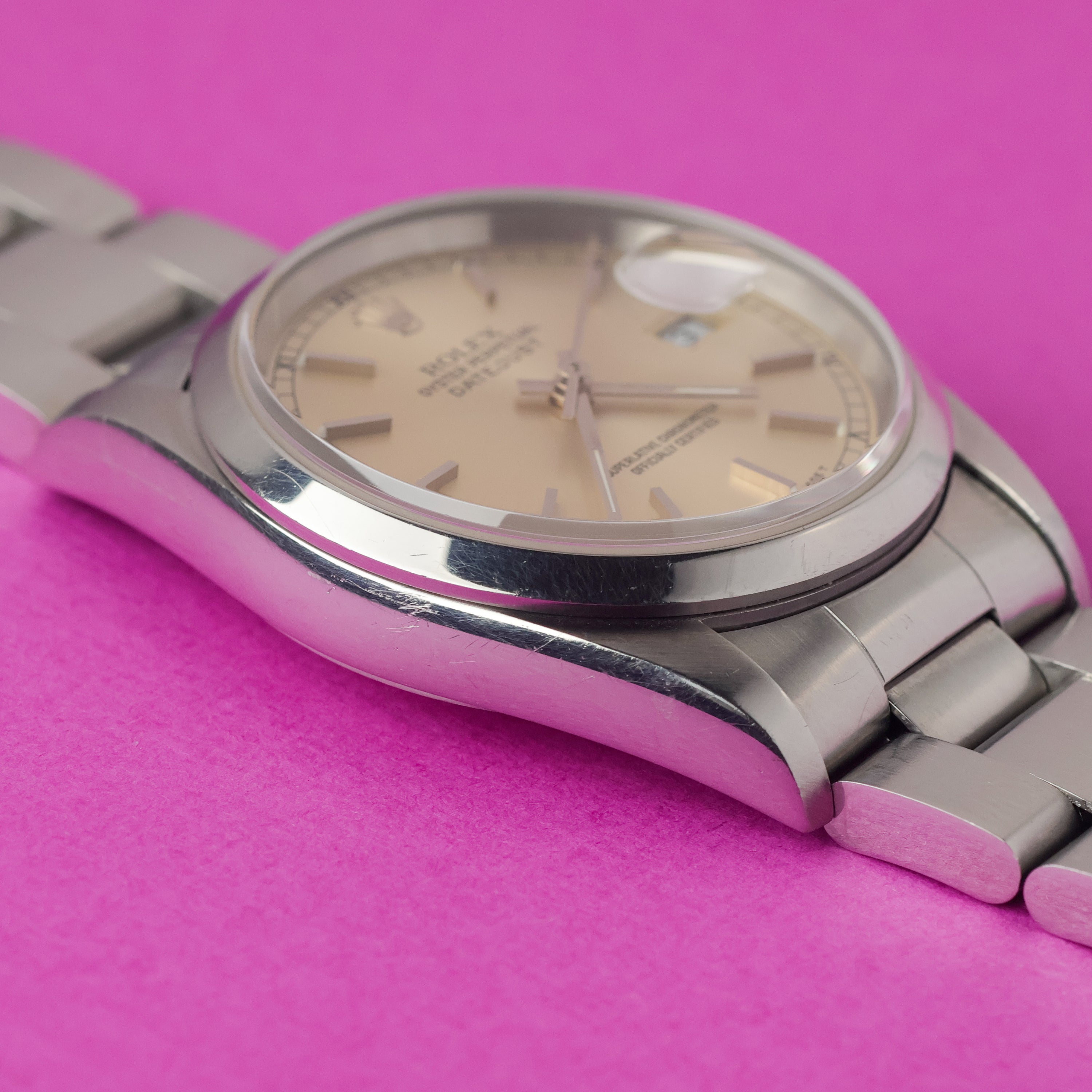 Rolex Datejust Ref. 16200 Warm Silver Dial