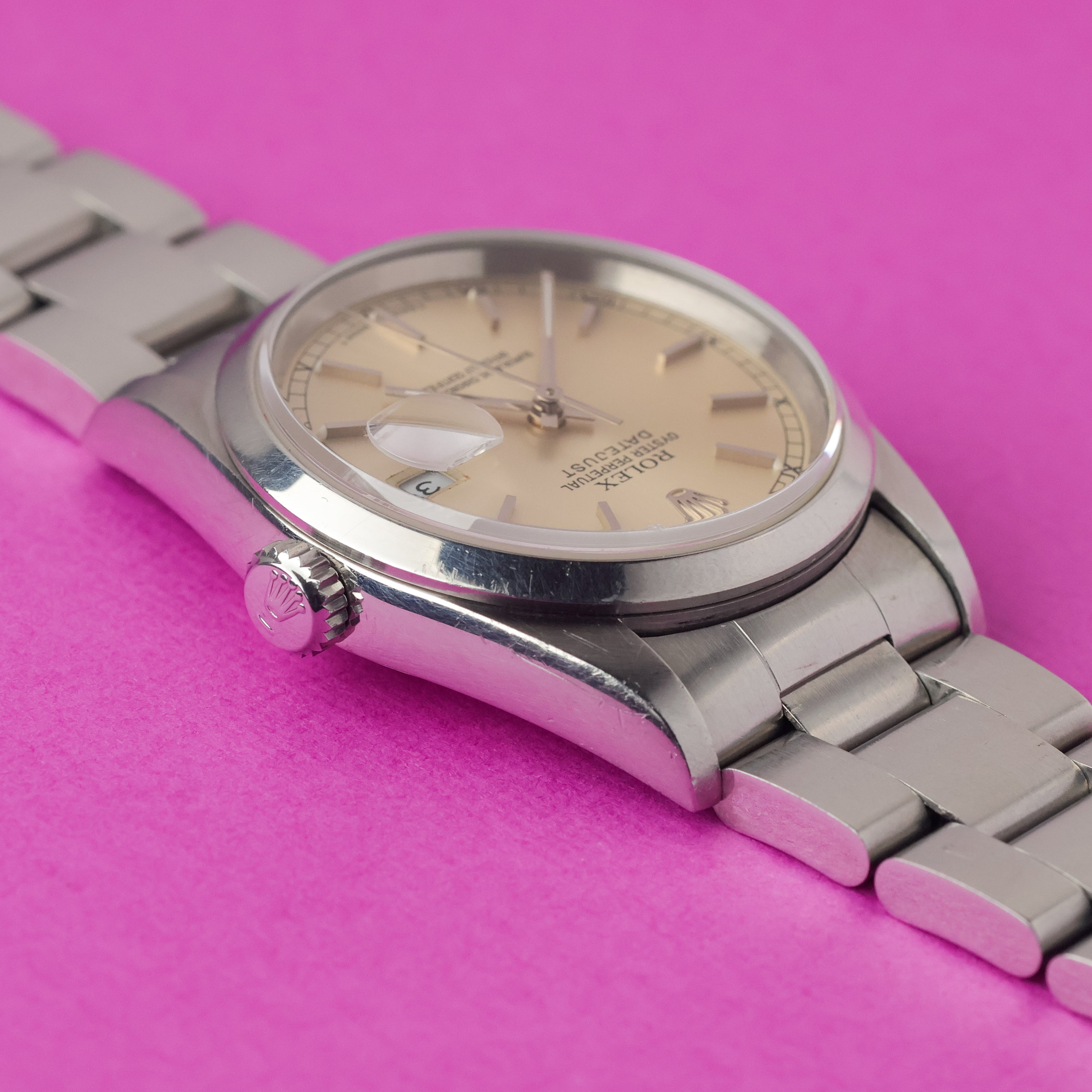 Rolex Datejust Ref. 16200 Warm Silver Dial