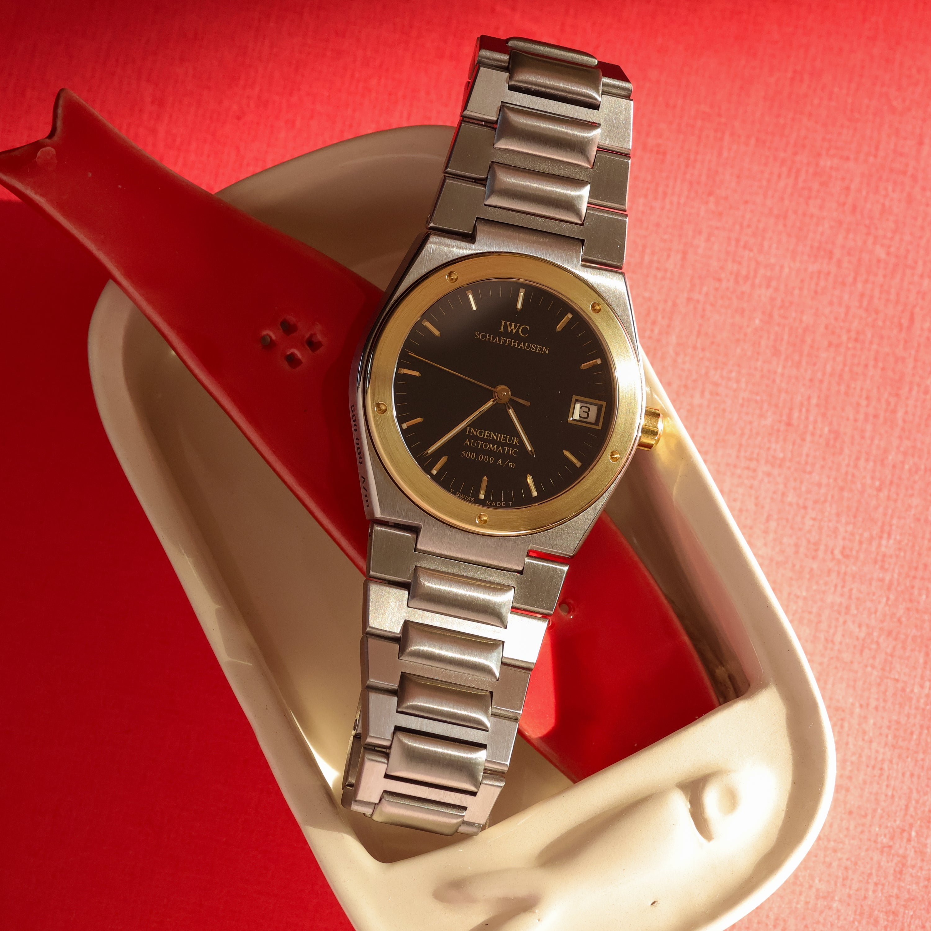 IWC Ingenieur Ref. 3508 Steel and Gold With Original Box