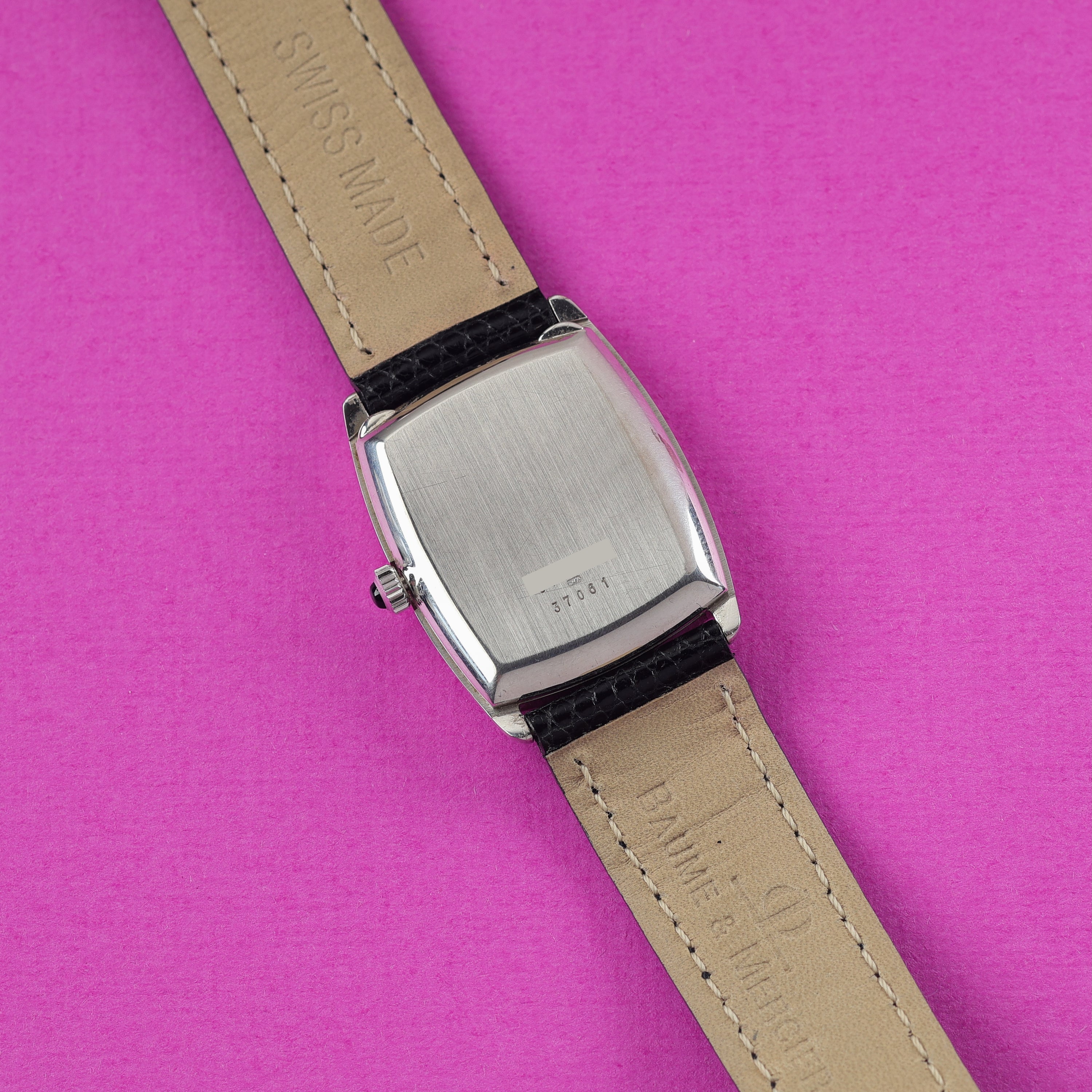 Baume & Mercier Ref. 37061 White Gold Box and Papers