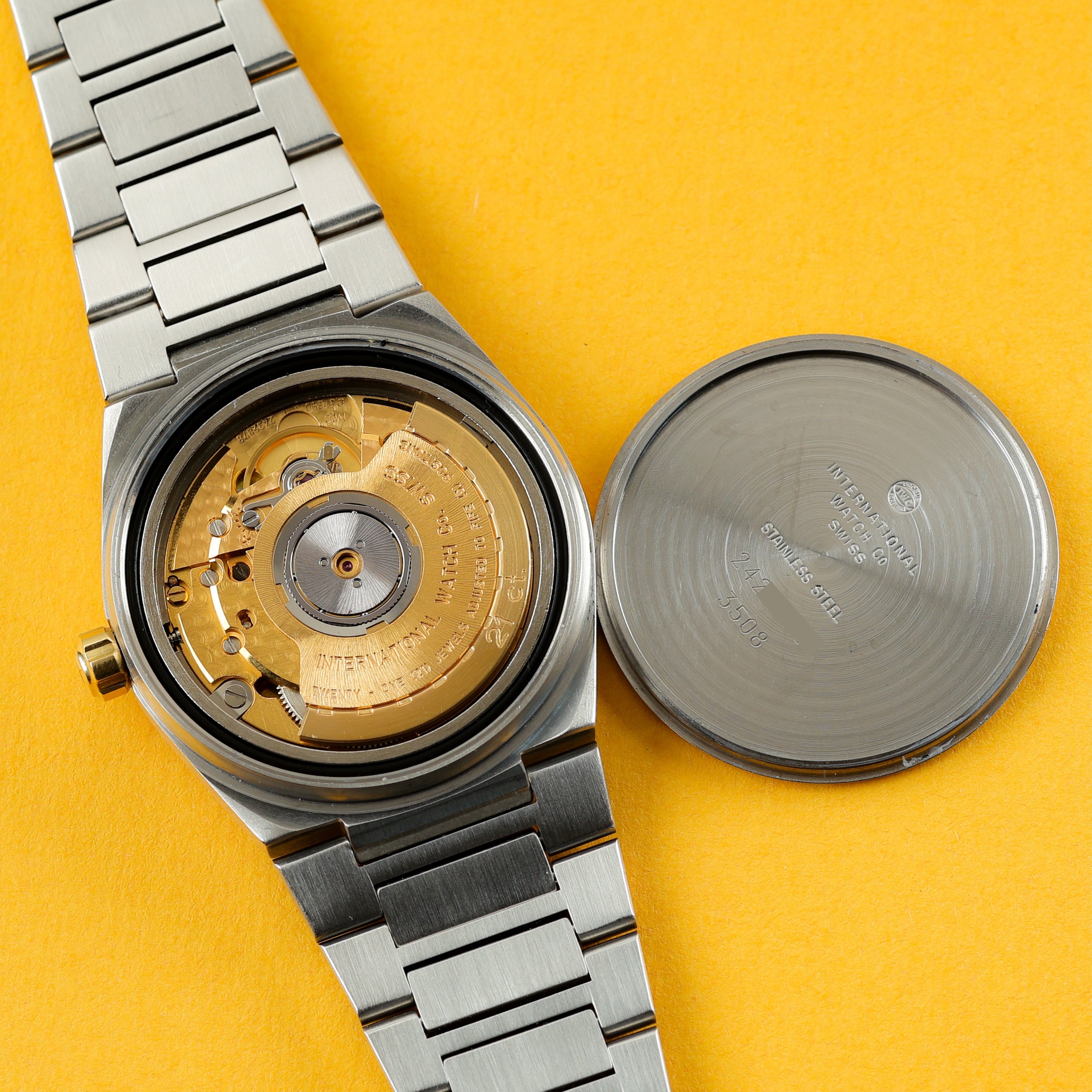 IWC Ingenieur Ref. 3508 Steel and Gold With Original Box