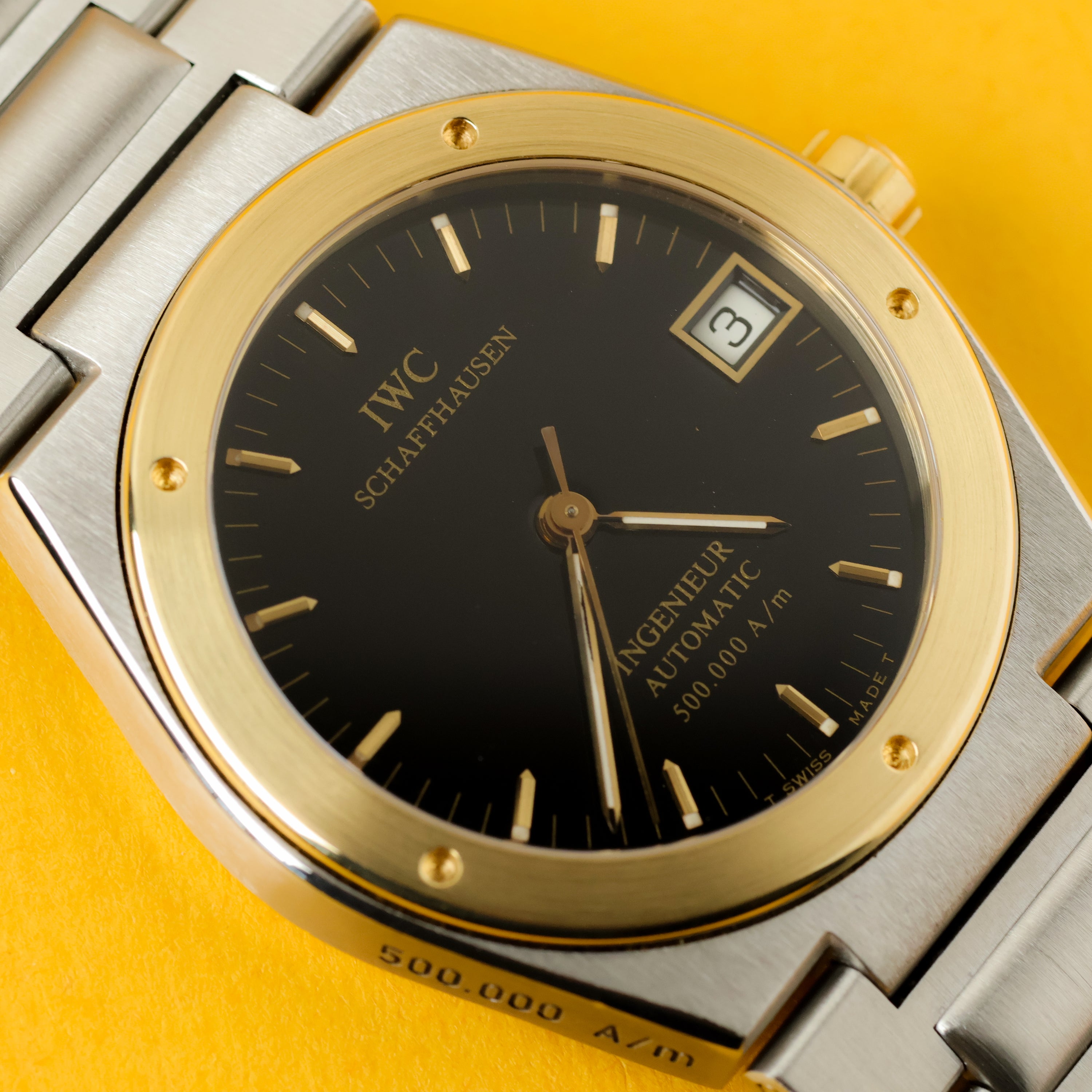 IWC Ingenieur Ref. 3508 Steel and Gold With Original Box