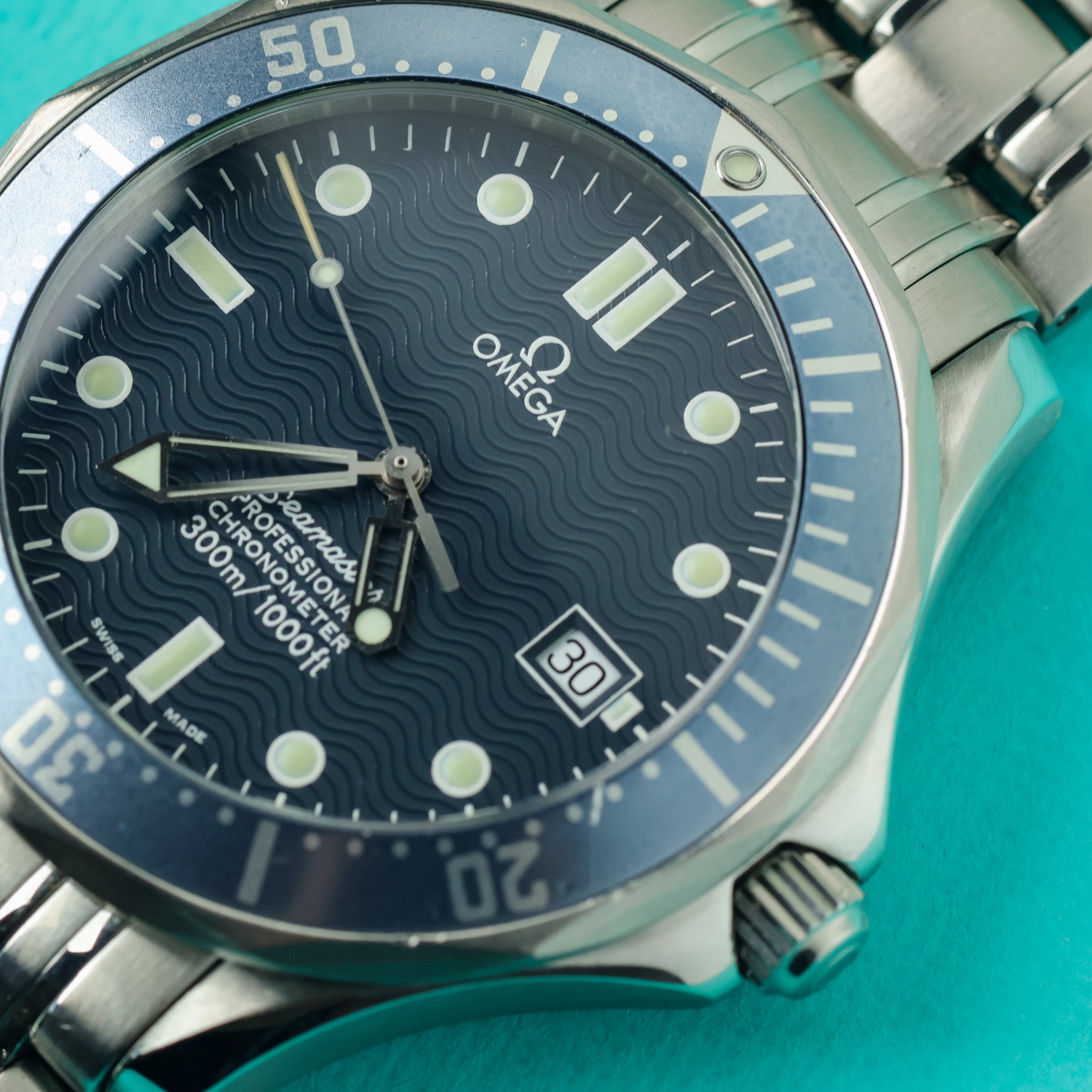 Omega Seamaster 300 Ref. 2531.80.00 'Faded' With Box and Papers