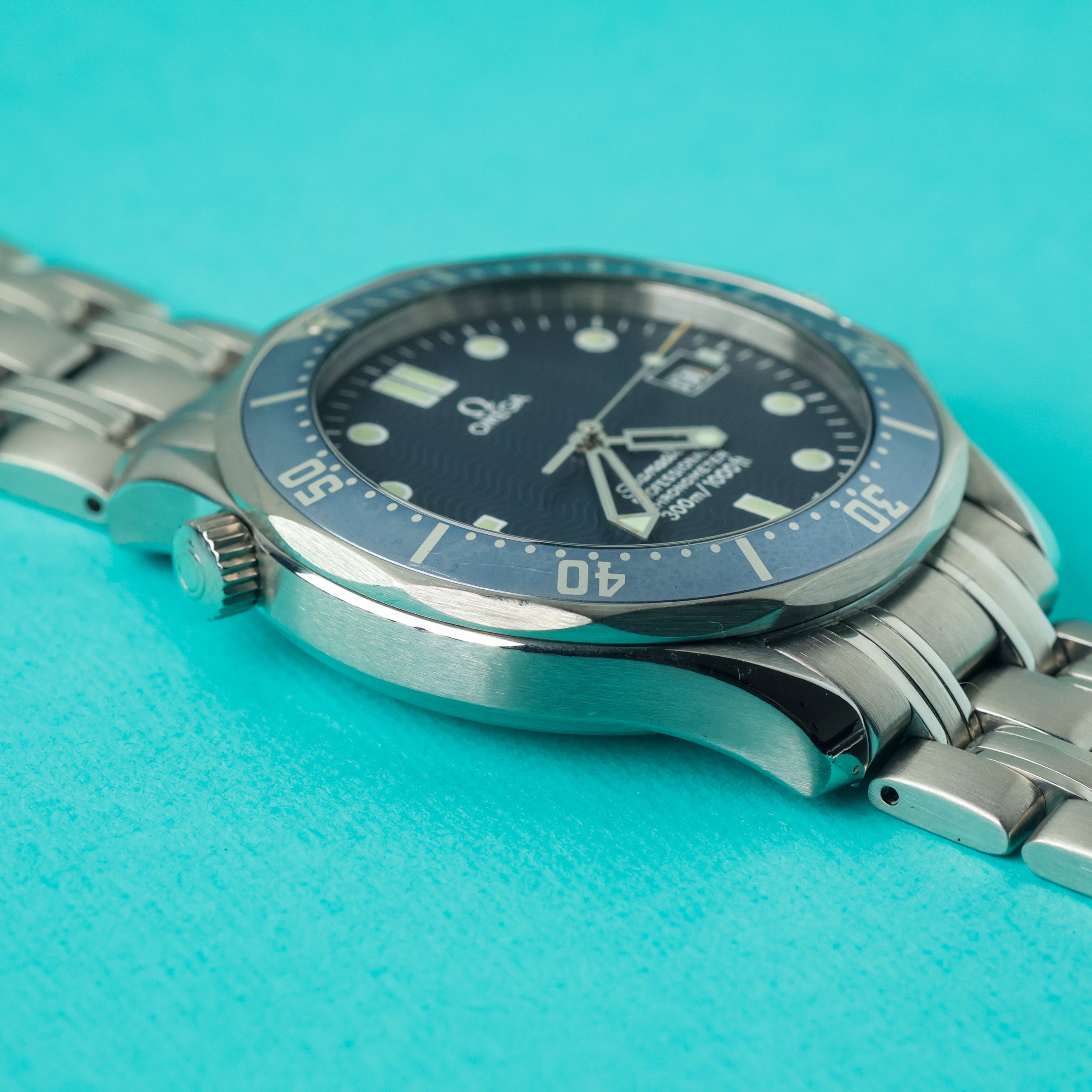 Omega Seamaster 300 Ref. 2531.80.00 'Faded' With Box and Papers